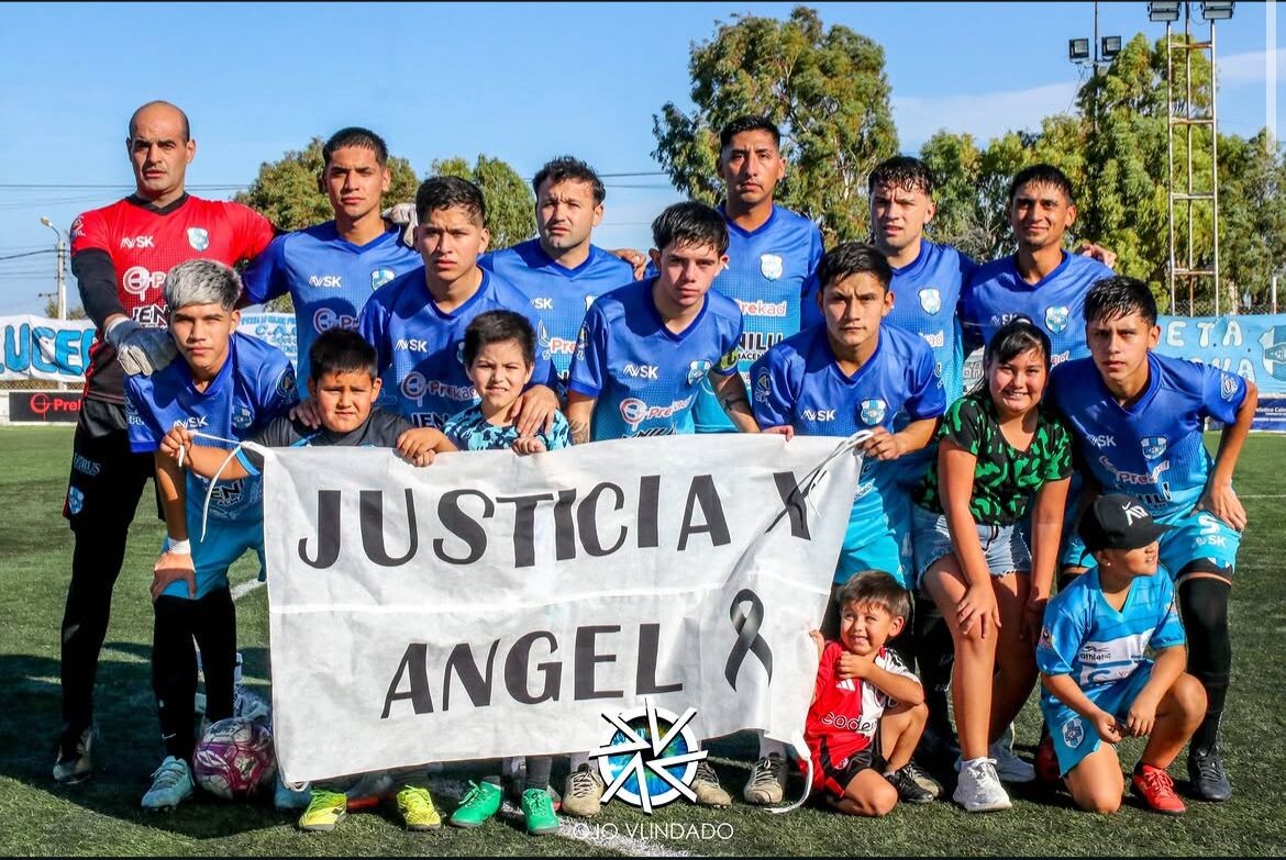 Pedido de Justicia: El homenaje de los clubes locales para Ángel