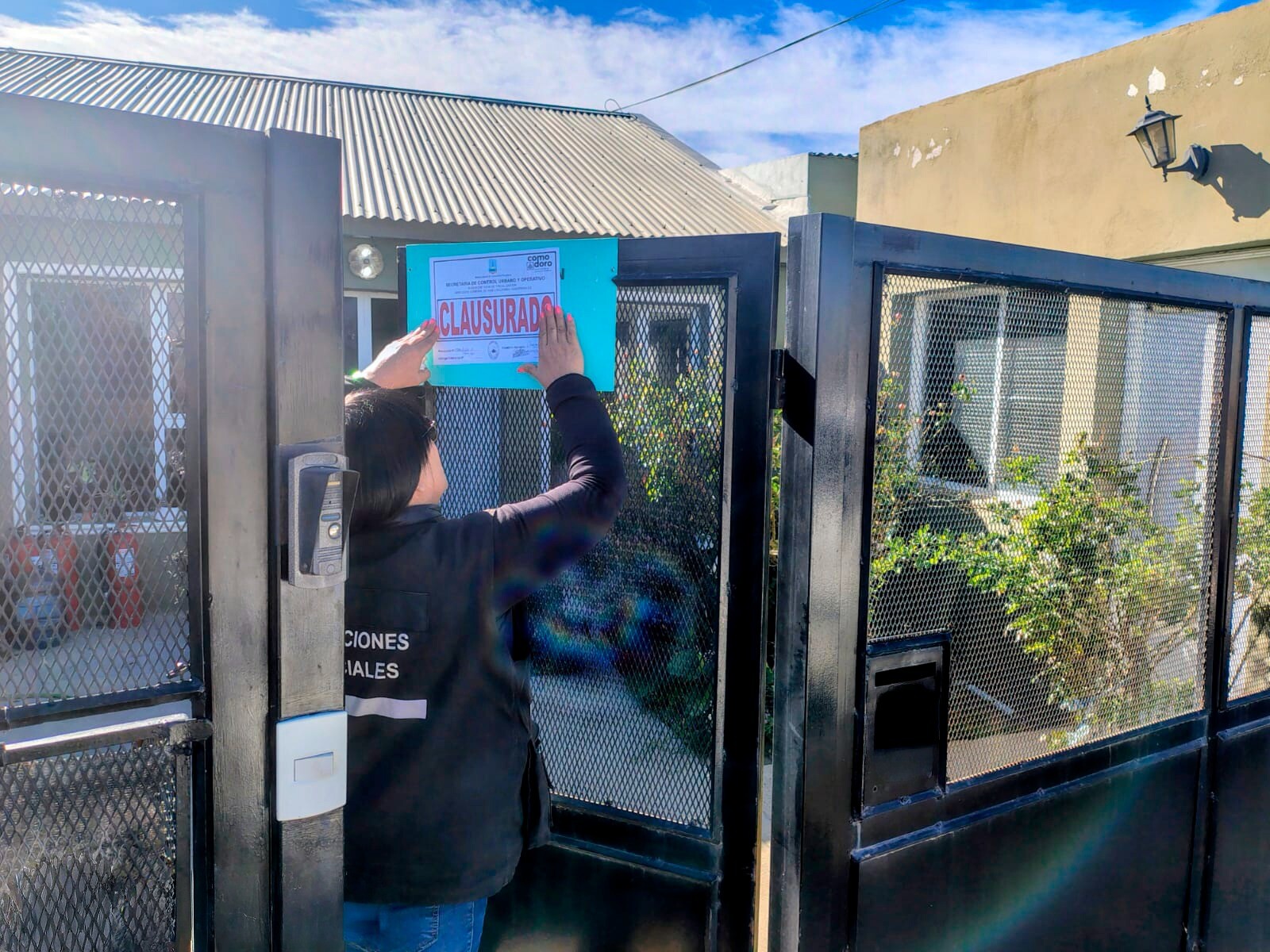 Se clausuró un geriátrico de Km. 8 por falta de habilitación comercial