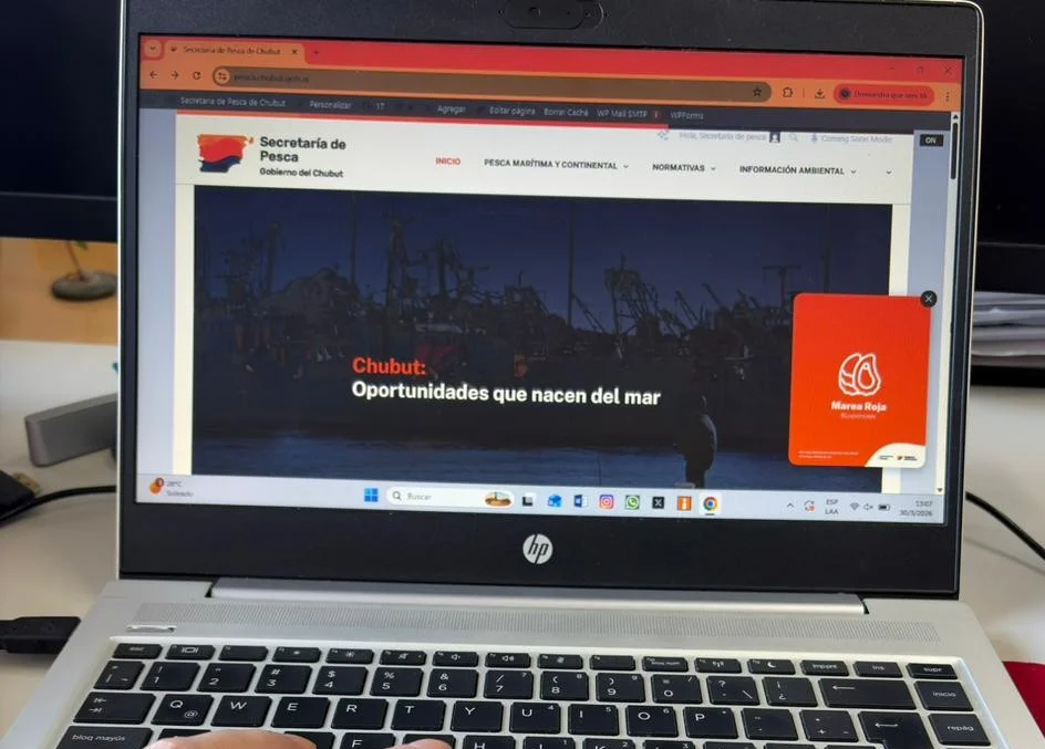 Chubut implementará un sistema de datos abiertos sobre la actividad pesquera regional