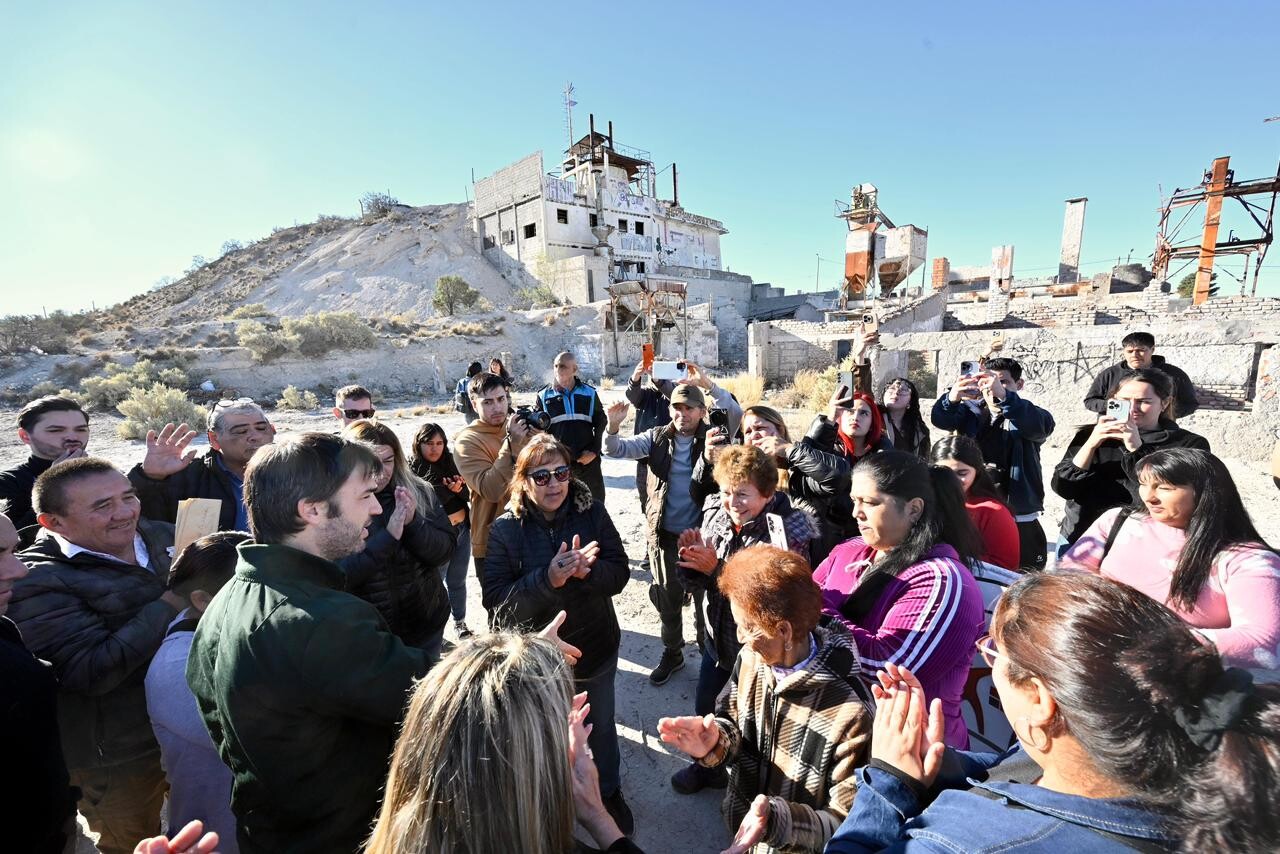 Tras la demolición de la calera, la Provincia construirá una subcomisaría y espacios comunitarios