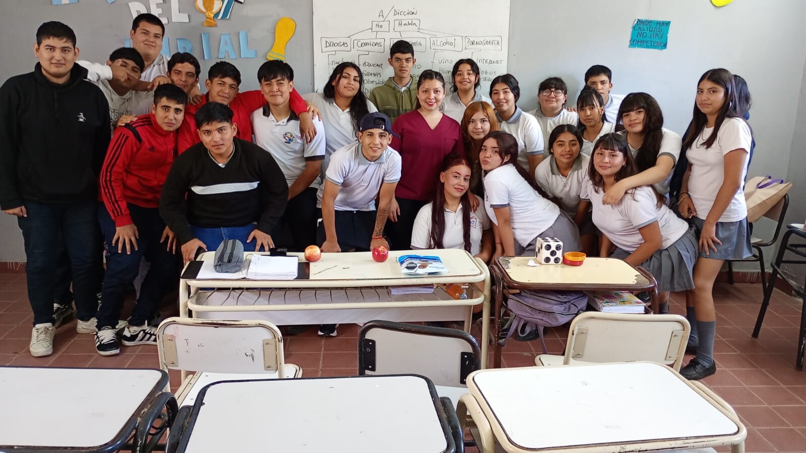 El CIC San Carlos ofreció una charla sobre ITS en el Colegio Secundario “René Favaloro”