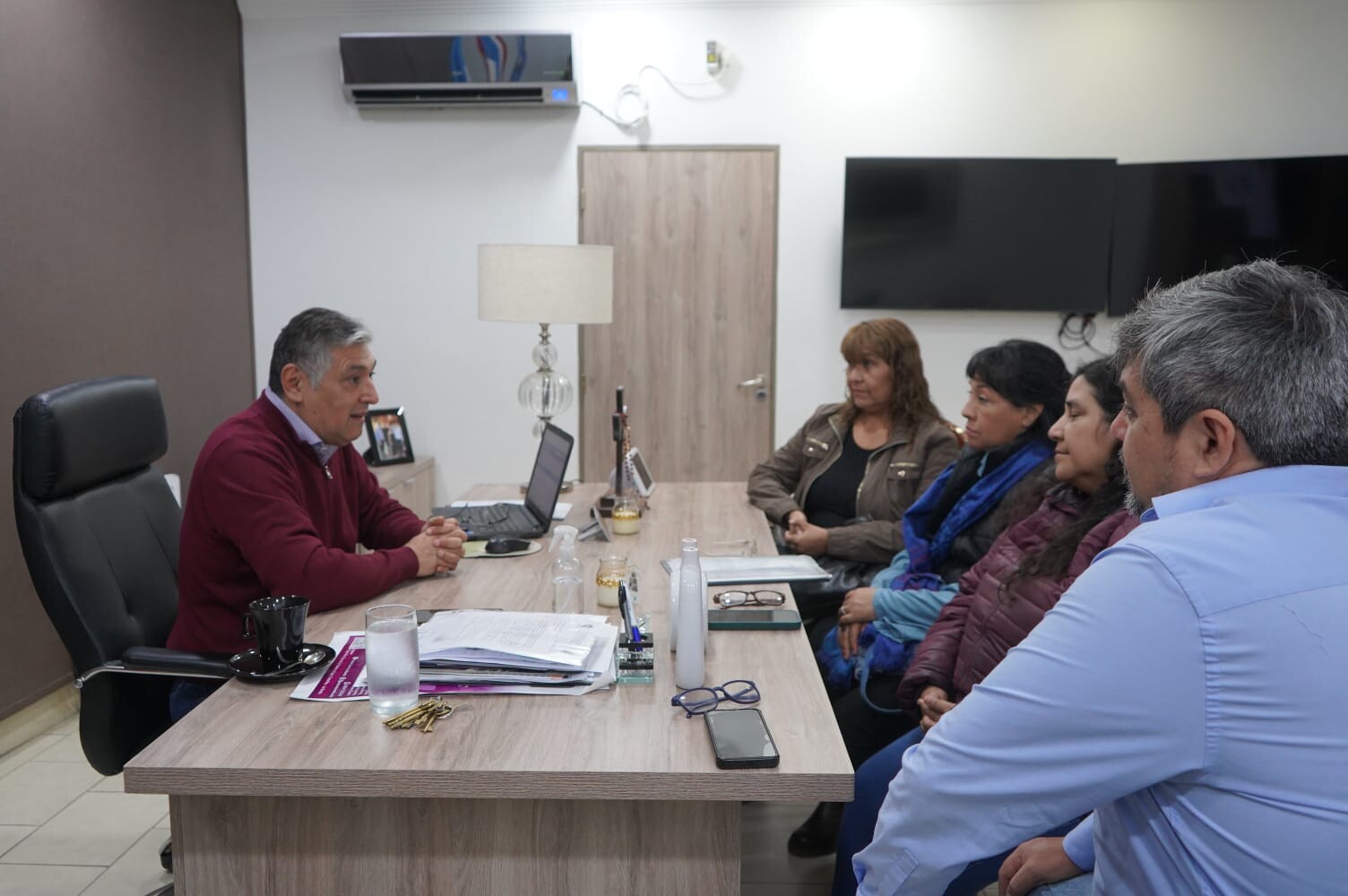 Nediani fortalece el diálogo con las juntas vecinales bandeñas