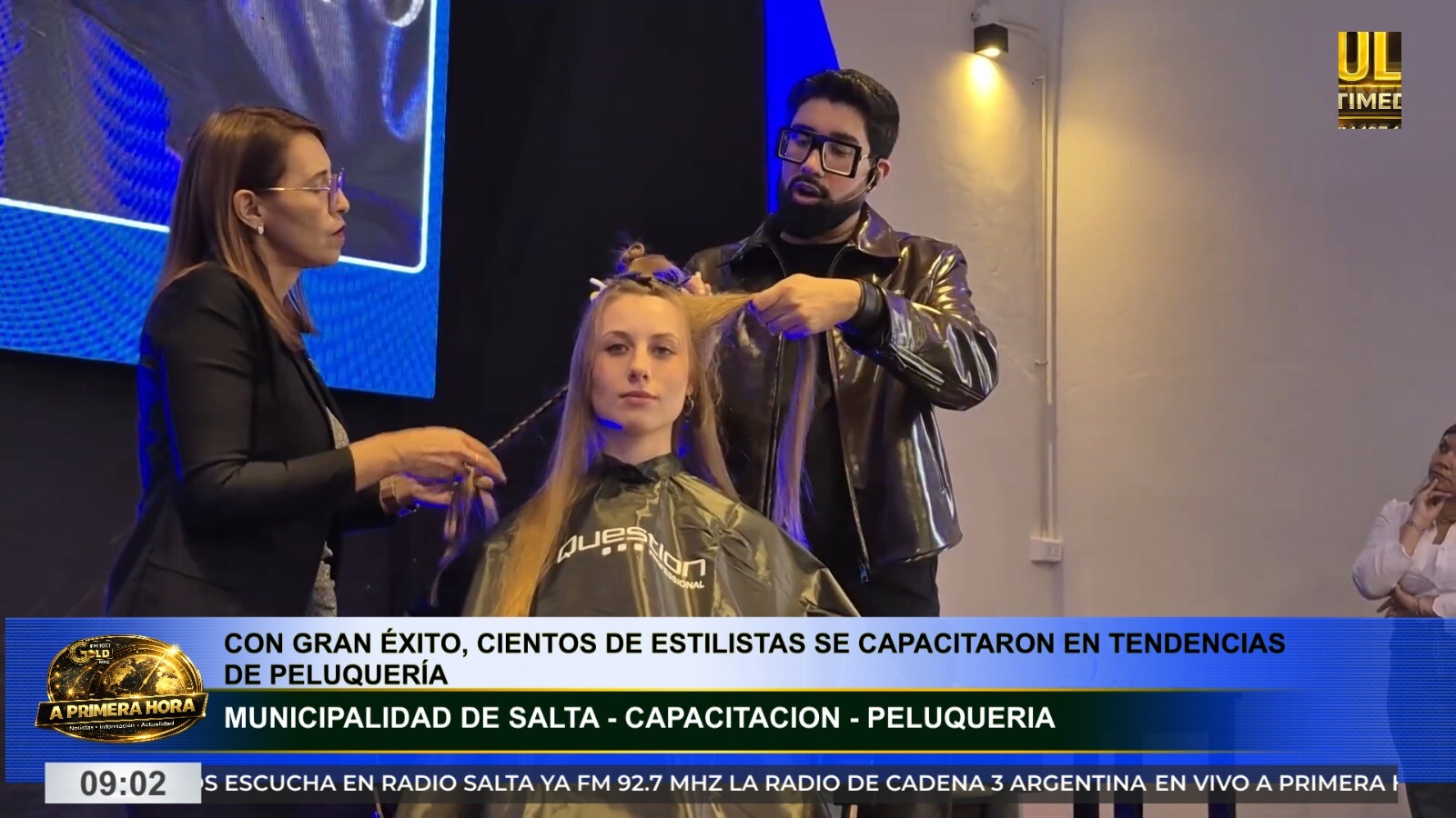 GRAN CONVOCATORIA EN SALTA: ESTILISTAS SE CAPACITARON EN NUEVAS TENDENCIAS DE PELUQUERÍA