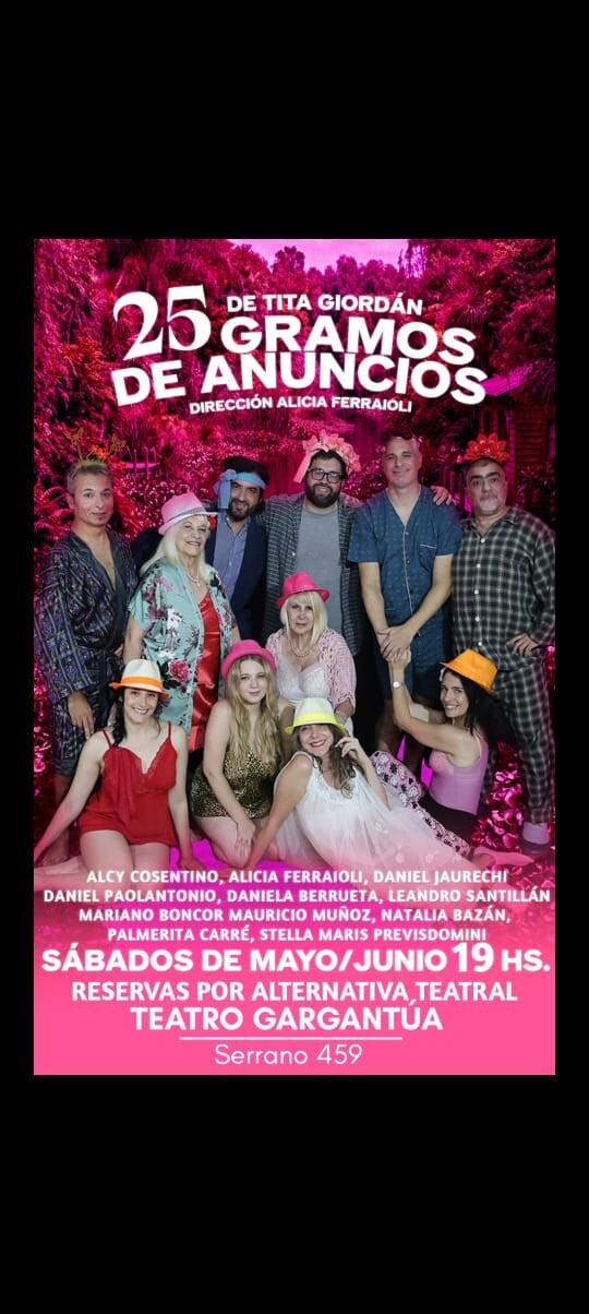 25 GRAMOS DE ANUNCIOS