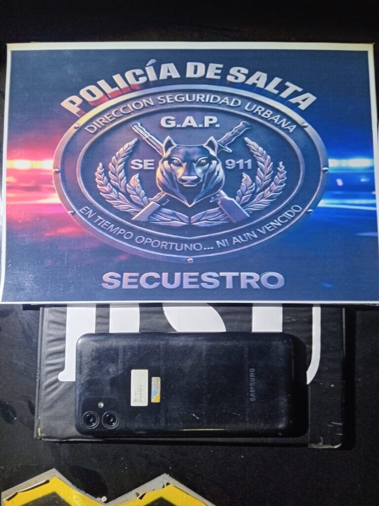 Demorado por el robo de un celular en Coronel Mollinedo