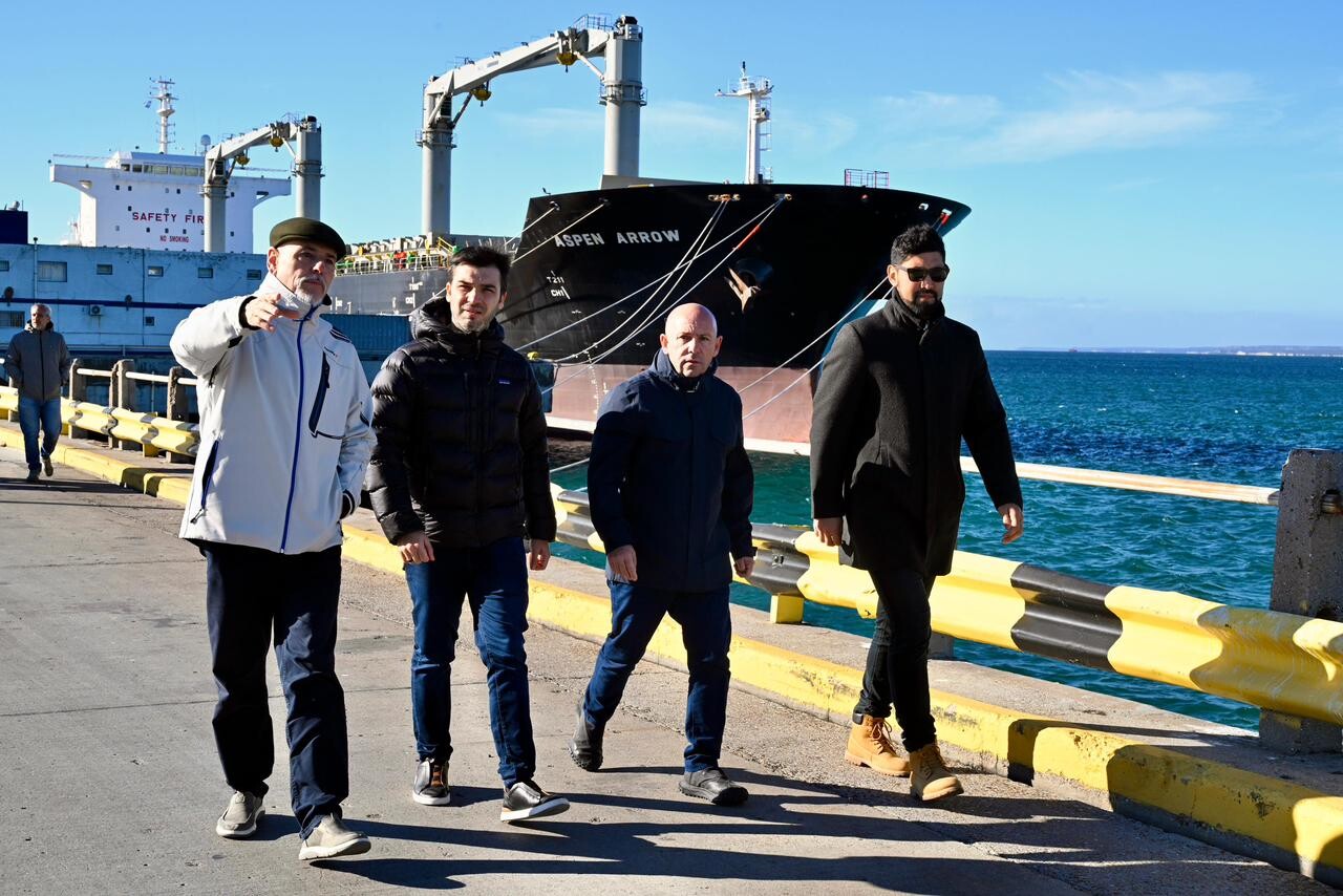 Provincia avanza con una obra estratégica de más de  mil millones para infraestructura en el Puerto de Madryn