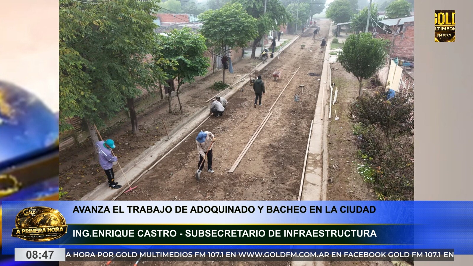 ORÁN AVANZA CON OBRAS Y PROGRAMAS DE REINSERCIÓN SOCIAL