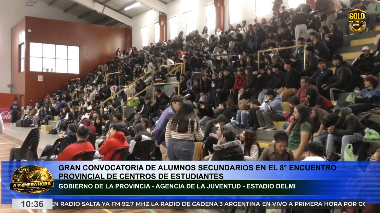 GRAN CONVOCATORIA EN EL 8° ENCUENTRO PROVINCIAL DE CENTROS DE ESTUDIANTES EN SALTA