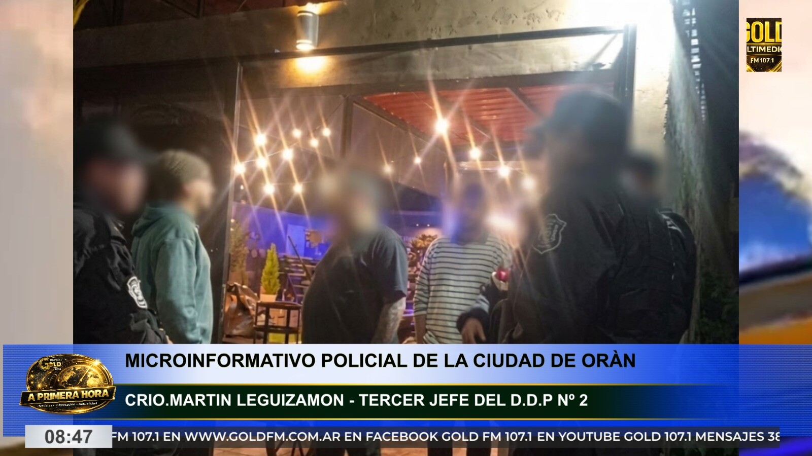 🚔 Microinformativo Policial: recupero de moto robada, clausura de fiesta clandestina y operativo antidrogas en Orán