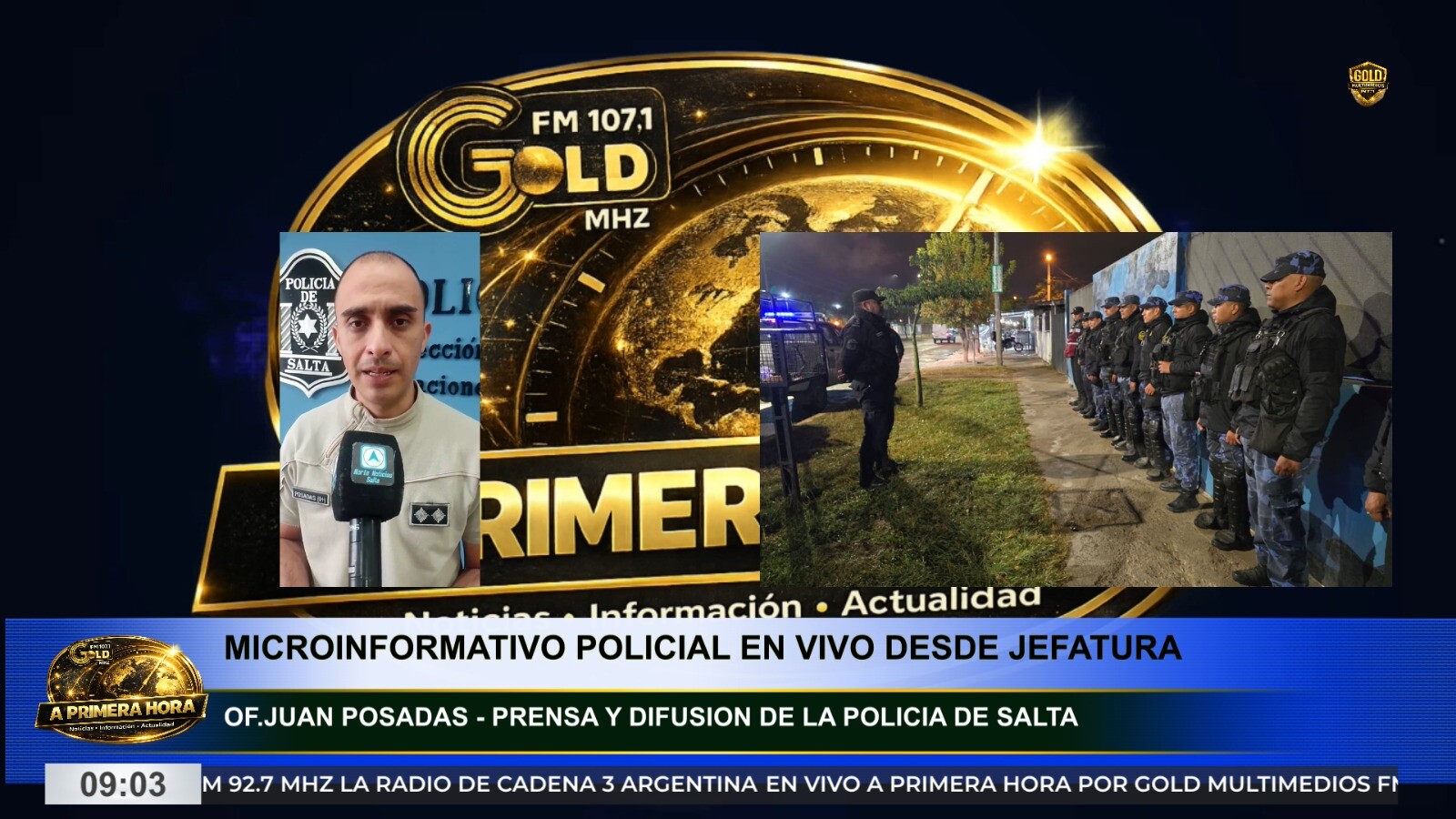 MICRO INFORMATIVO POLICIAL EN VIVO DESDE SALTA CAPITAL: BALANCE DE OPERATIVOS, SEGURIDAD Y HECHOS DESTACADOS DEL FIN DE SEMANA