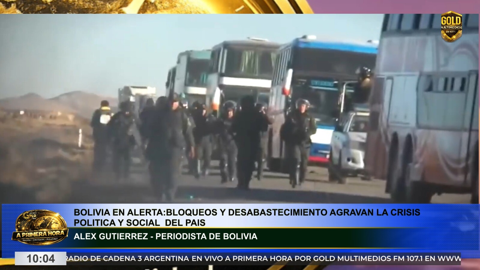 CRECE LA CRISIS SOCIAL EN BOLIVIA Y RESCATAN A UNA JOVEN SALTEÑA VÍCTIMA DE TRATA