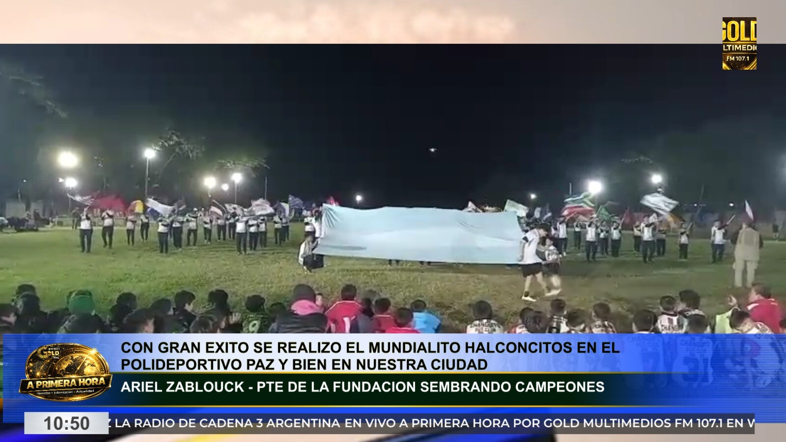 MÁS DE 62 EQUIPOS PARTICIPARON DEL MUNDIALITO “HALCONCITOS” EN ORÁN