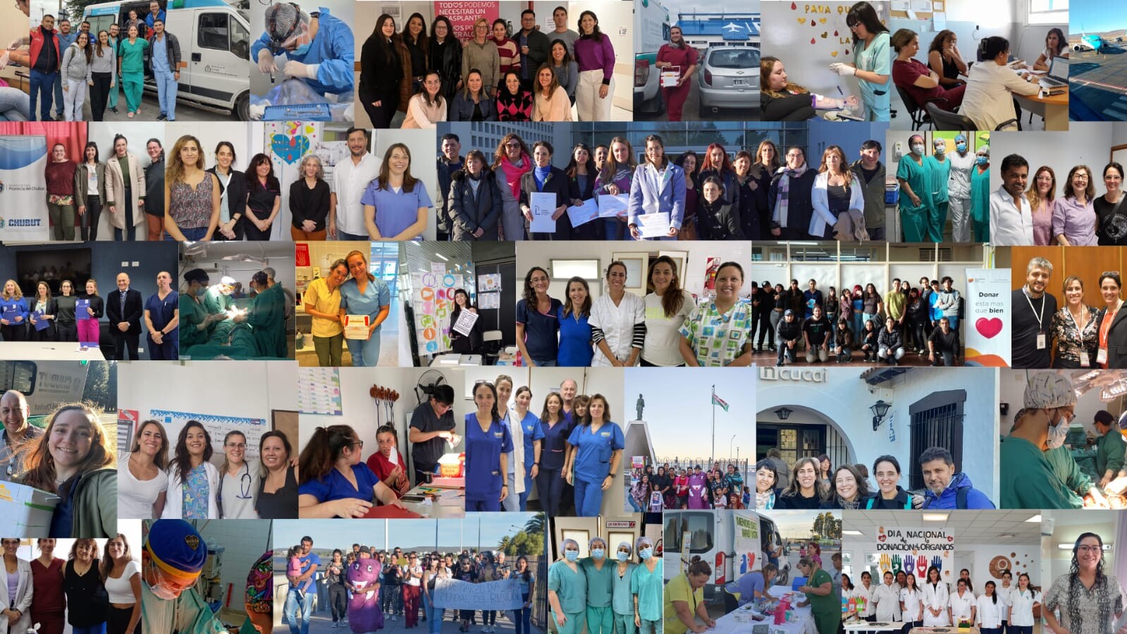 En el Mes de la Donación de Órganos, Chubut realiza múltiples actividades en diferentes localidades de la provincia
