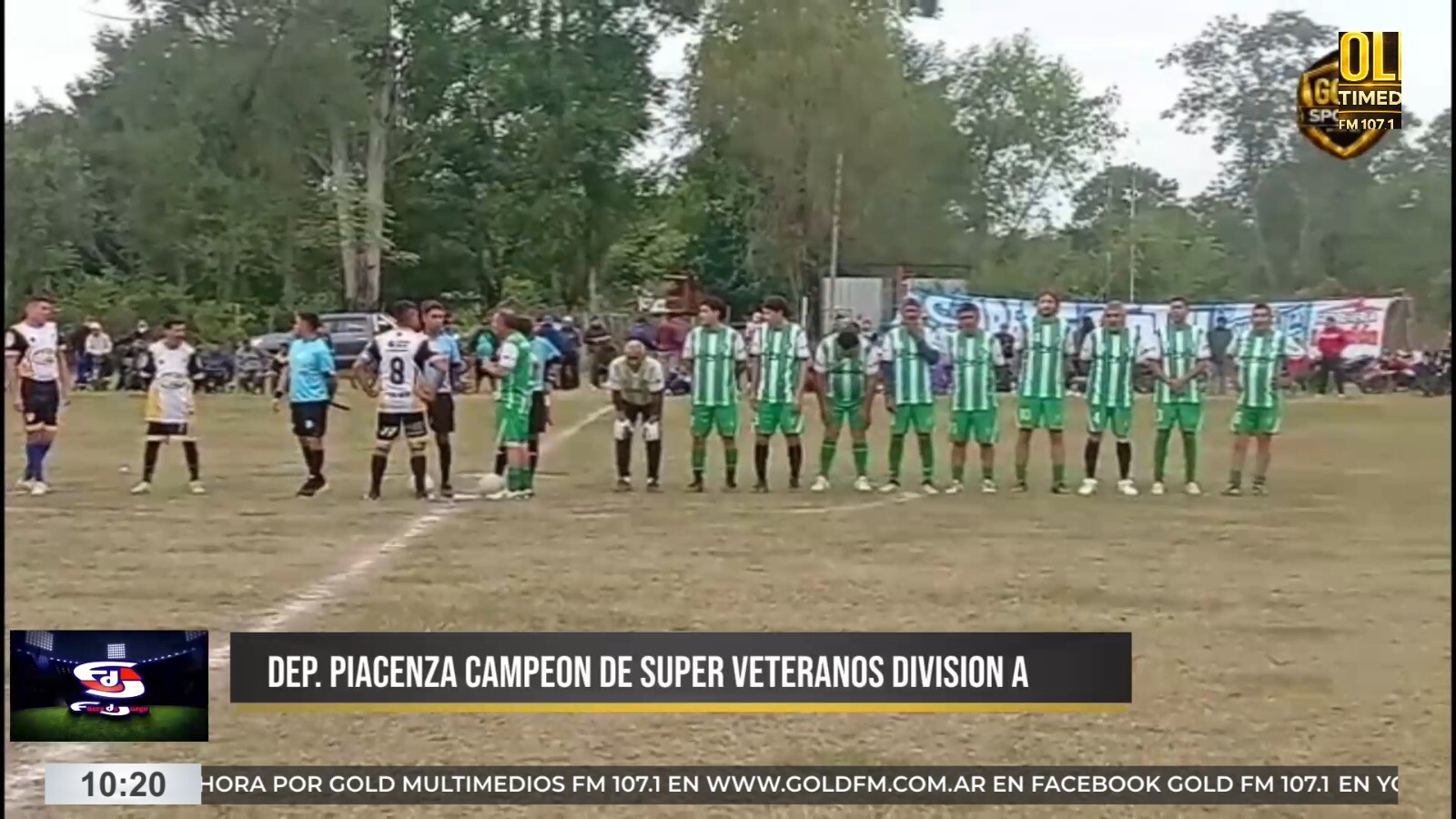 PIACENZA SE CONSAGRÓ CAMPEÓN EN LA LIGA DE SUPER VETERANOS DE ORÁN