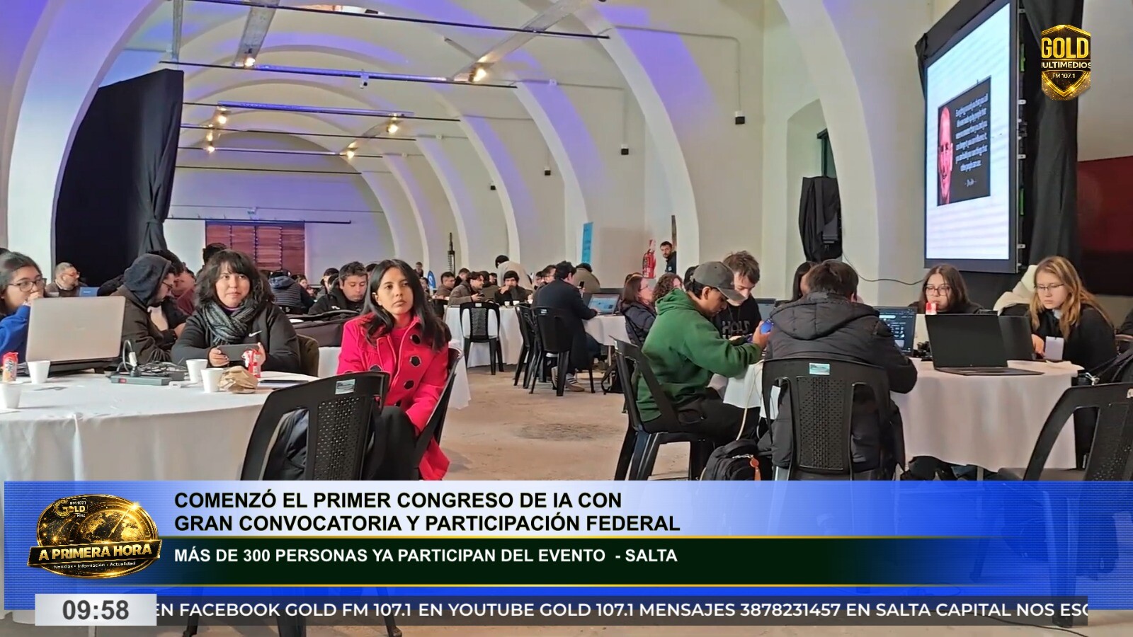 SALTA VIVE EL PRIMER CONGRESO DE INTELIGENCIA ARTIFICIAL CON PARTICIPACIÓN FEDERAL