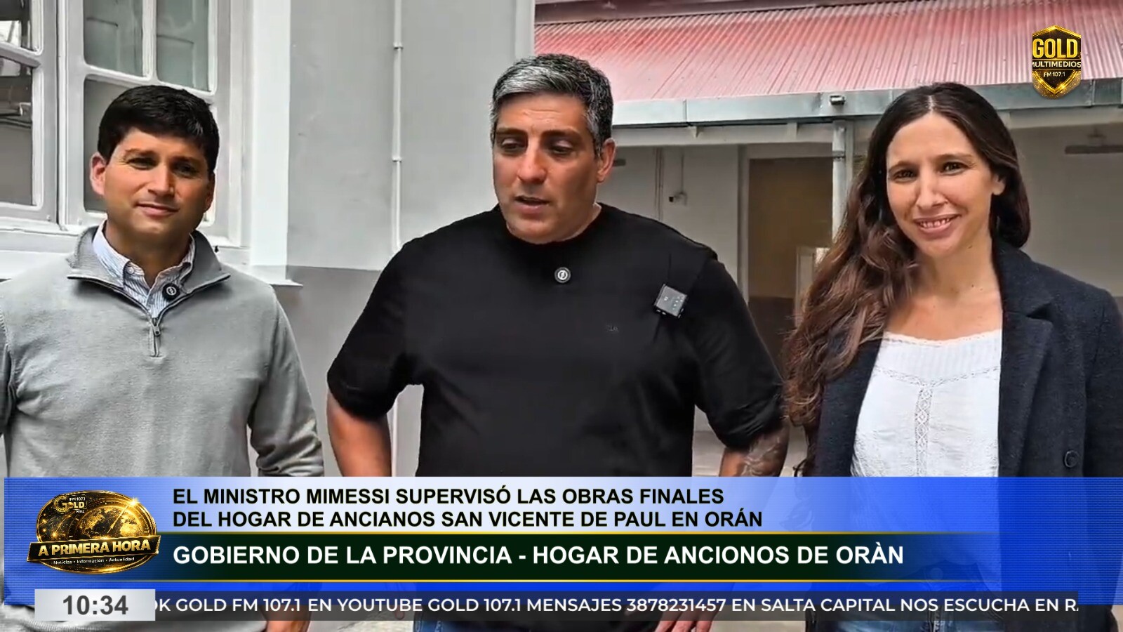 LAS OBRAS DEL HOGAR DE ANCIANOS SAN VICENTE DE PAUL DE ORÁN INGRESAN EN SU ETAPA FINAL