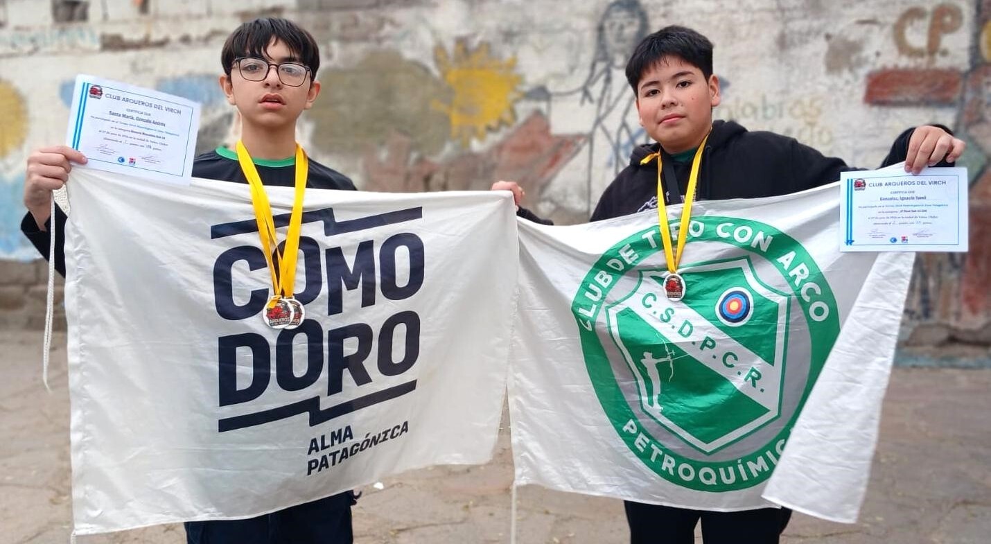 Gonzalo Santamaría e Ignacio González conquistaron el oro en el Valle de Chubut
