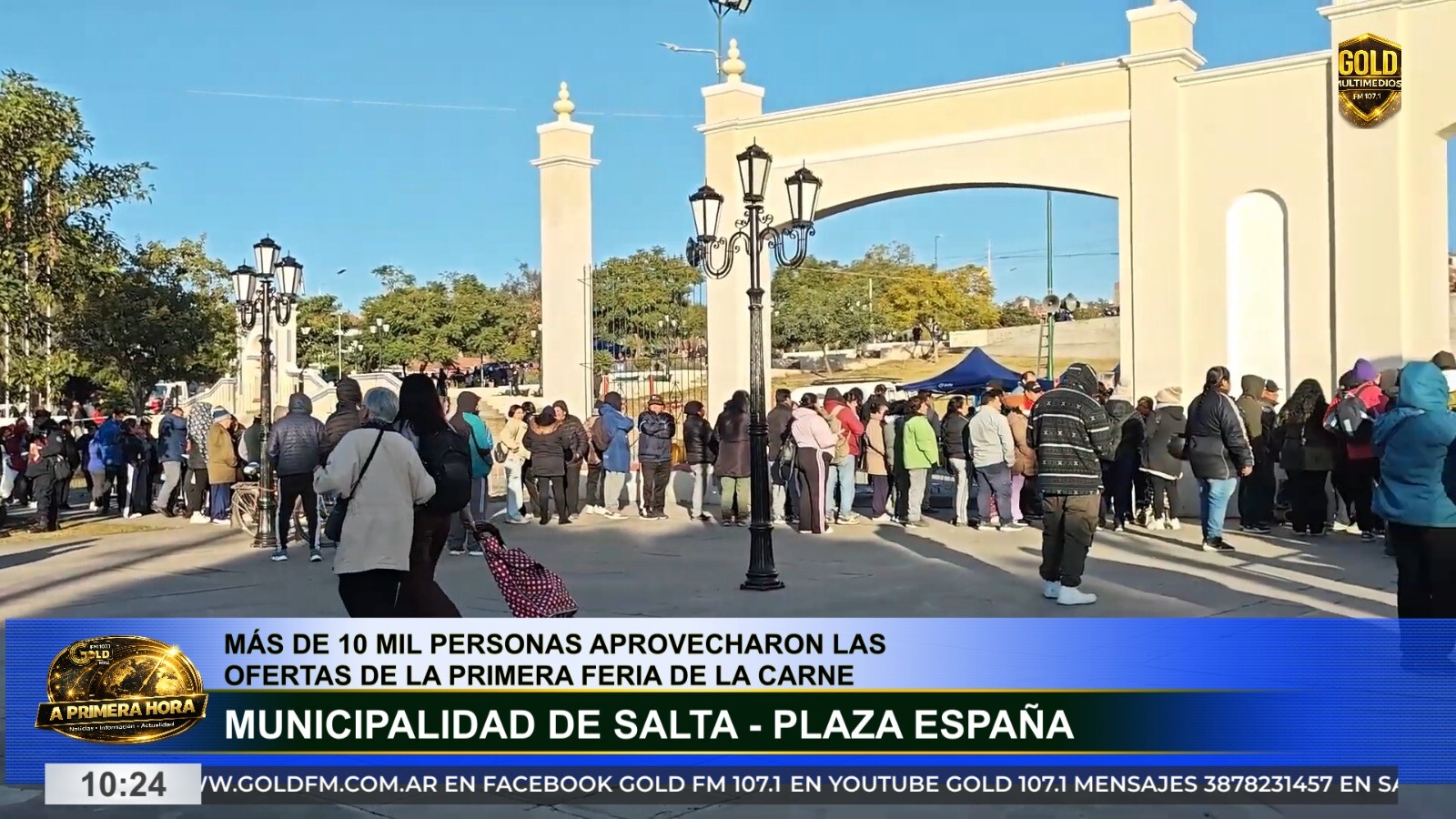 MÁS DE 10 MIL PERSONAS APROVECHARON LAS OFERTAS DE LA PRIMERA FERIA DE LA CARNE EN SALTA