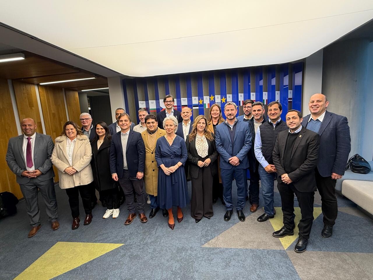 Trelew ante representantes de la Unión Europea analizó acuerdo entre la UE y el Mercosur para posibilitar el desarrollo local