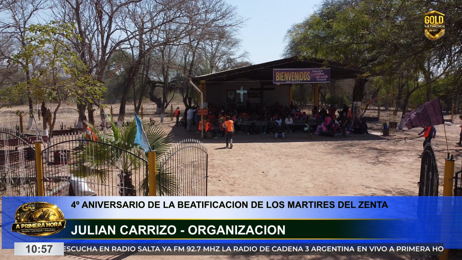⛪ 4° aniversario de la beatificación de los mártires del zenta
