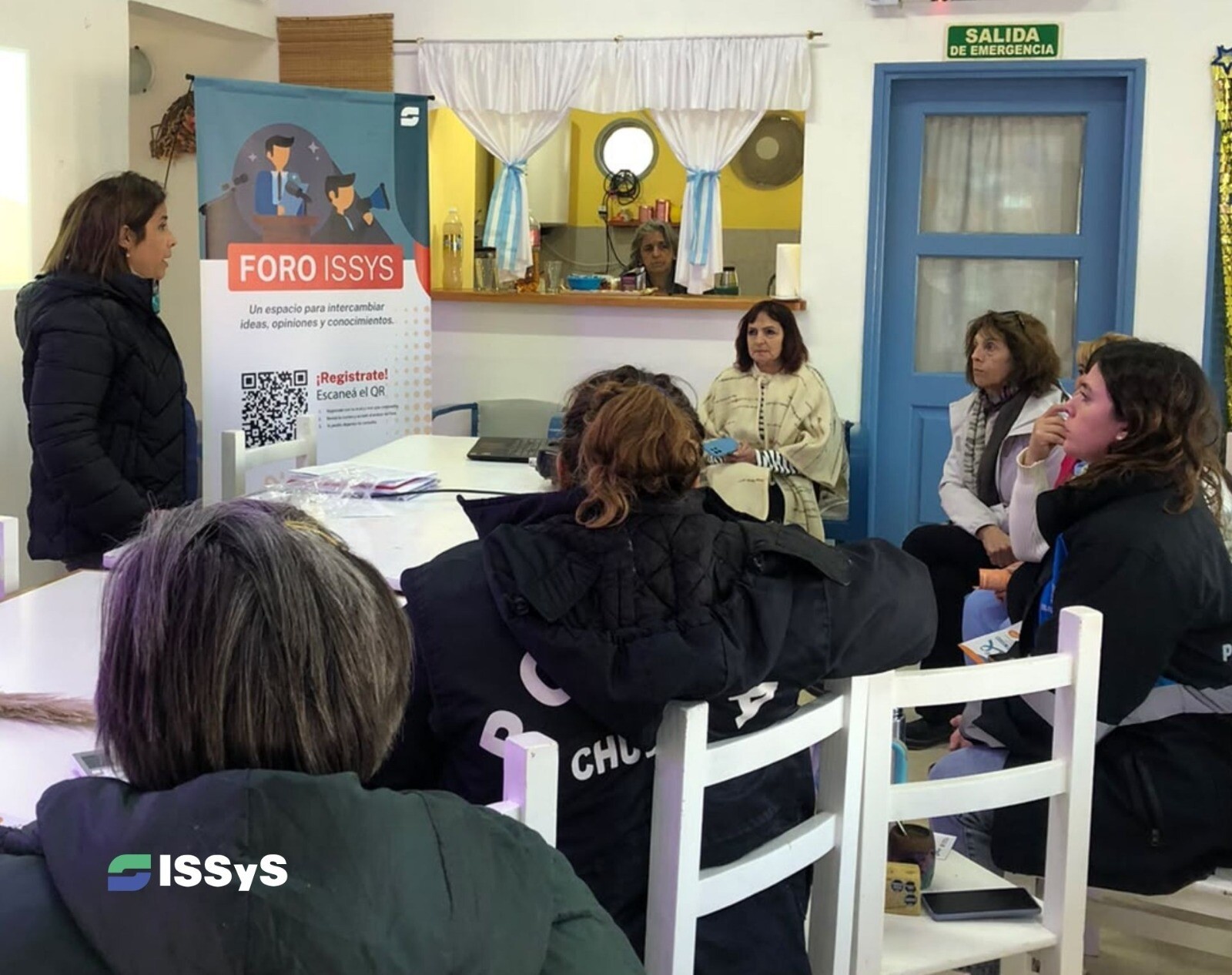 El ISSyS acercó herramientas digitales y preventivas para afiliados y jubilados de Puerto Pirámides