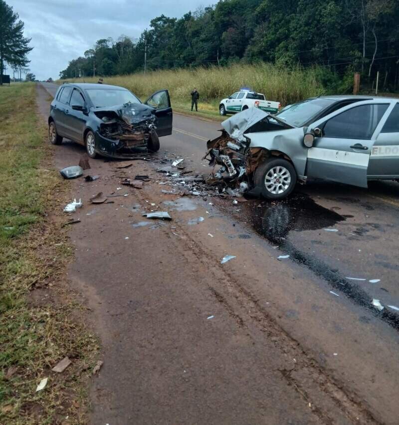 Choque entre dos vehículos sobre la Ruta Provincial 17: tres personas fueron hospitalizadas