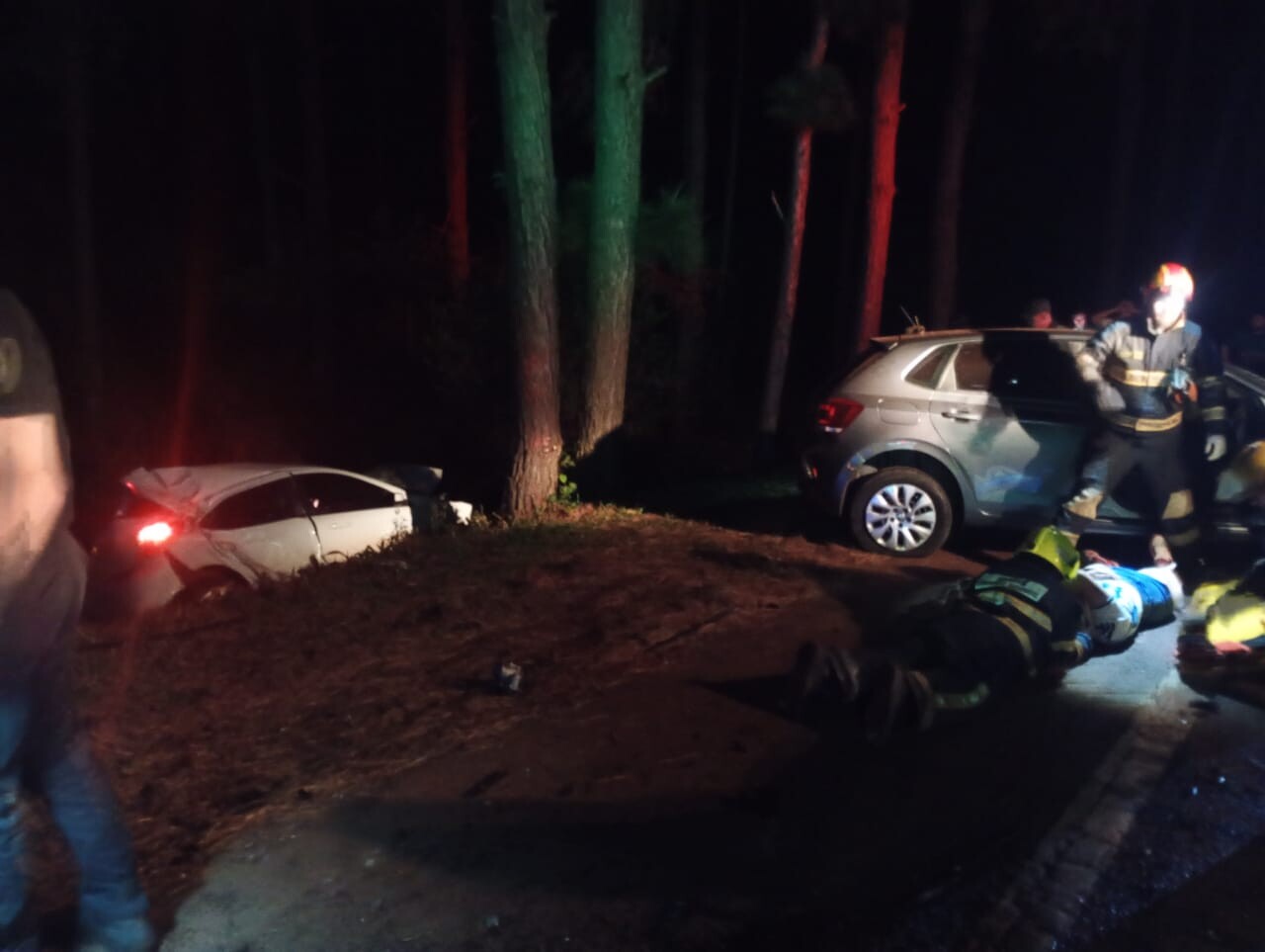 Choque frontal en Ruta 12: murieron dos hombres y una mujer sufrió graves lesiones
