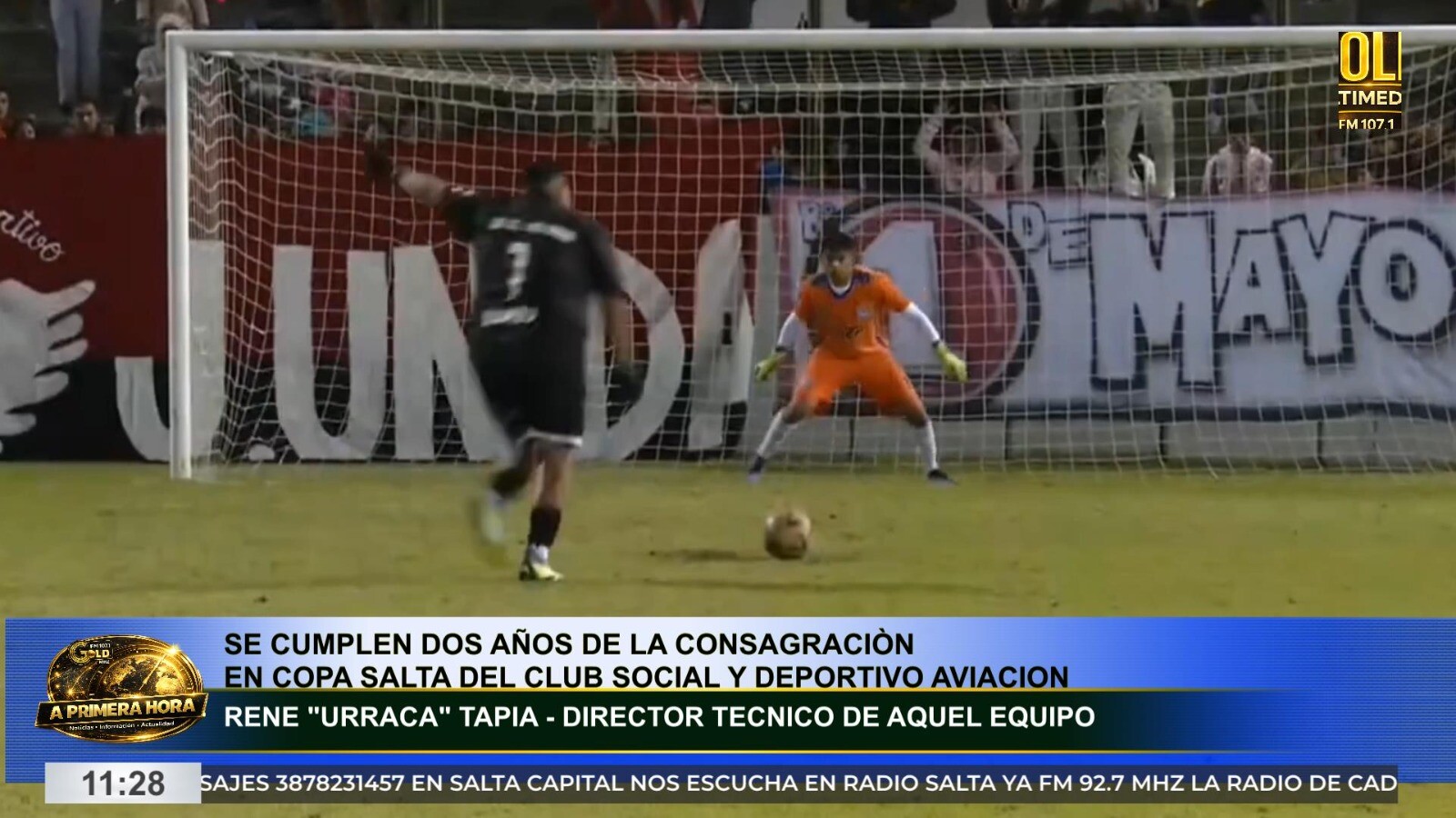 René «La Urraca» Tapia recordó la histórica consagración de Aviación en la Copa Salta 2024