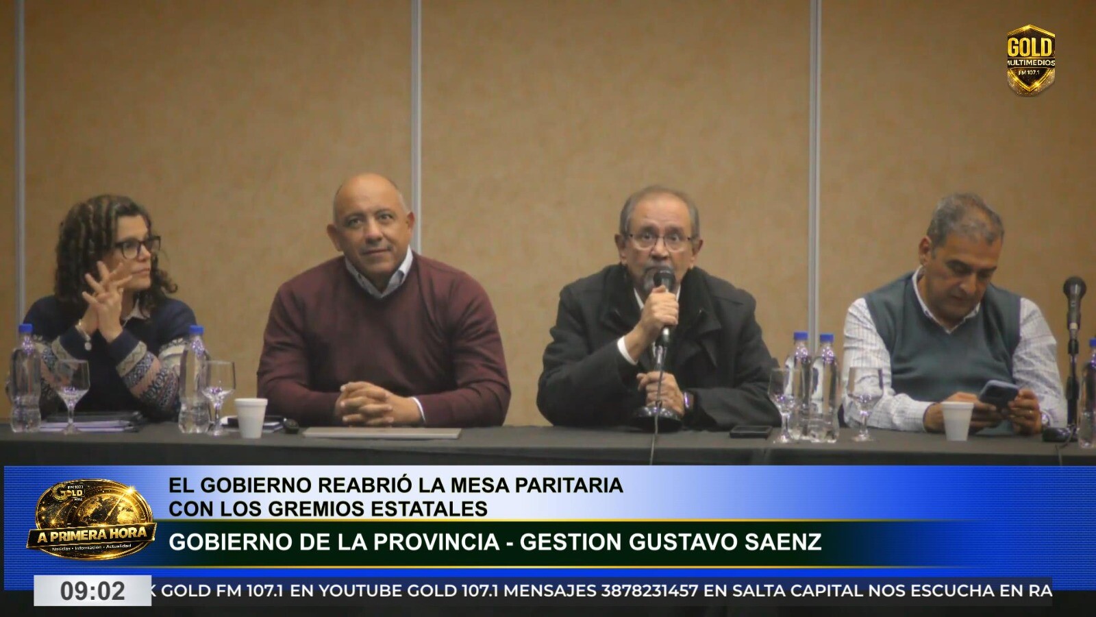 El Gobierno de Salta reabrió la mesa paritaria con los gremios estatales y continuará las negociaciones en los próximos días