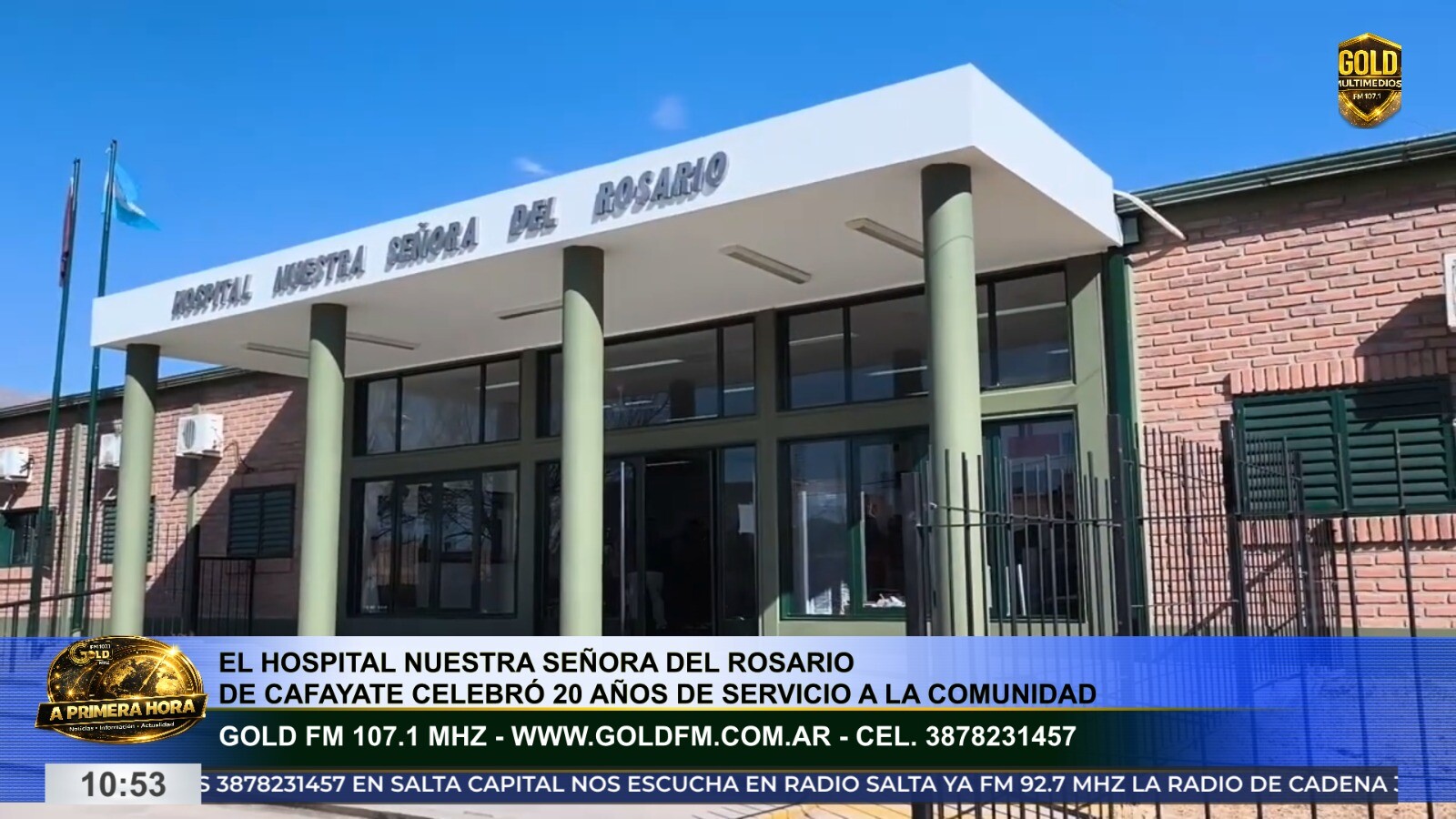 El Hospital Nuestra Señora del Rosario de Cafayate celebró 20 años al servicio de la comunidad