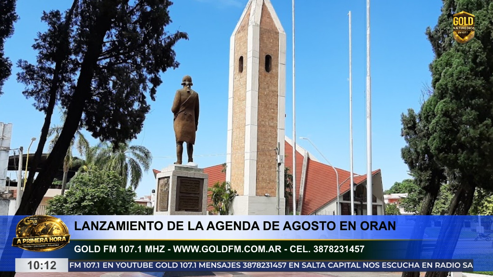 Agosto en Orán 2026: presentaron el calendario oficial de actividades por el mes fundacional y patronal