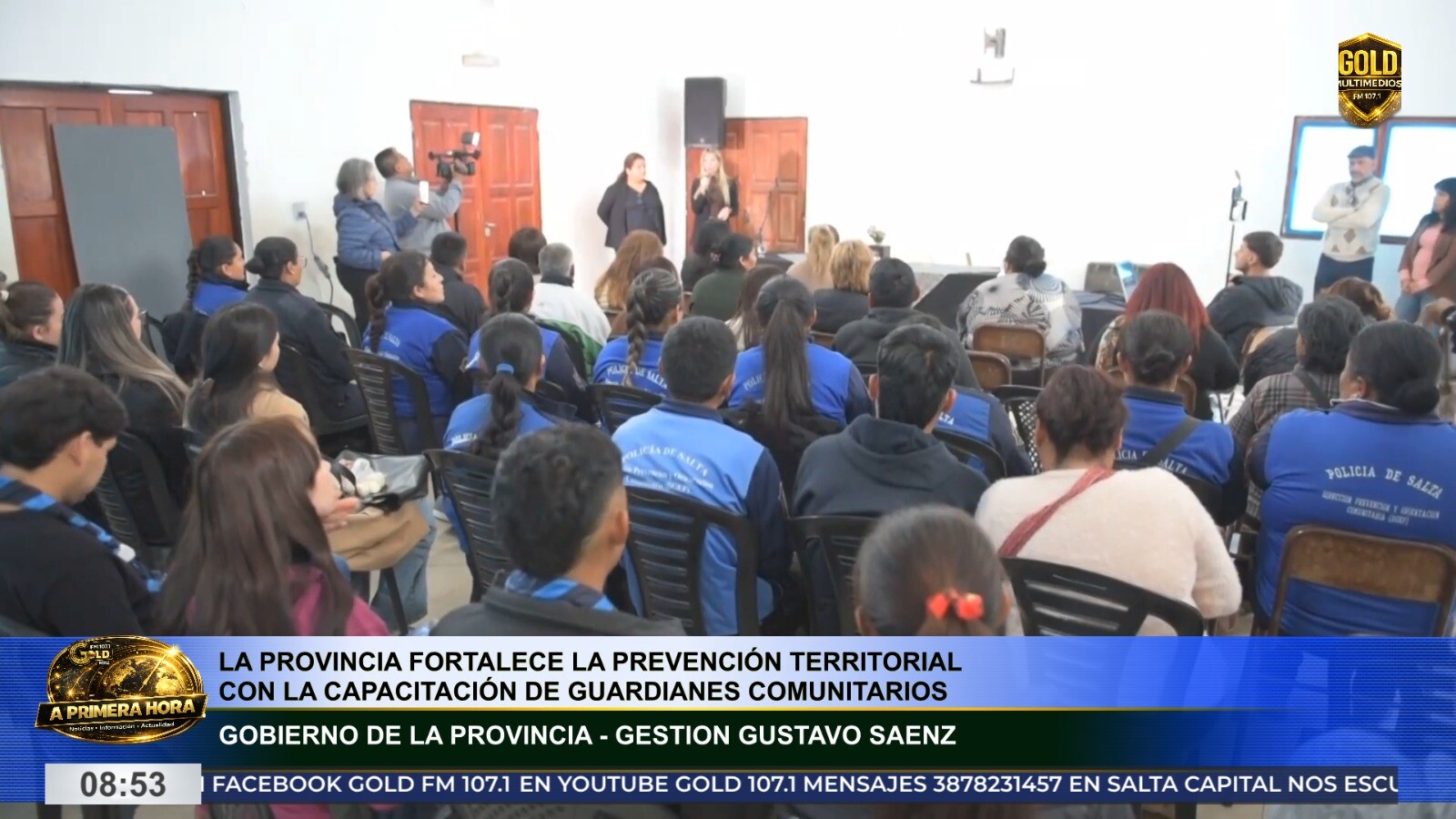 La Provincia fortalece la prevención territorial con la capacitación de Guardianes Comunitarios