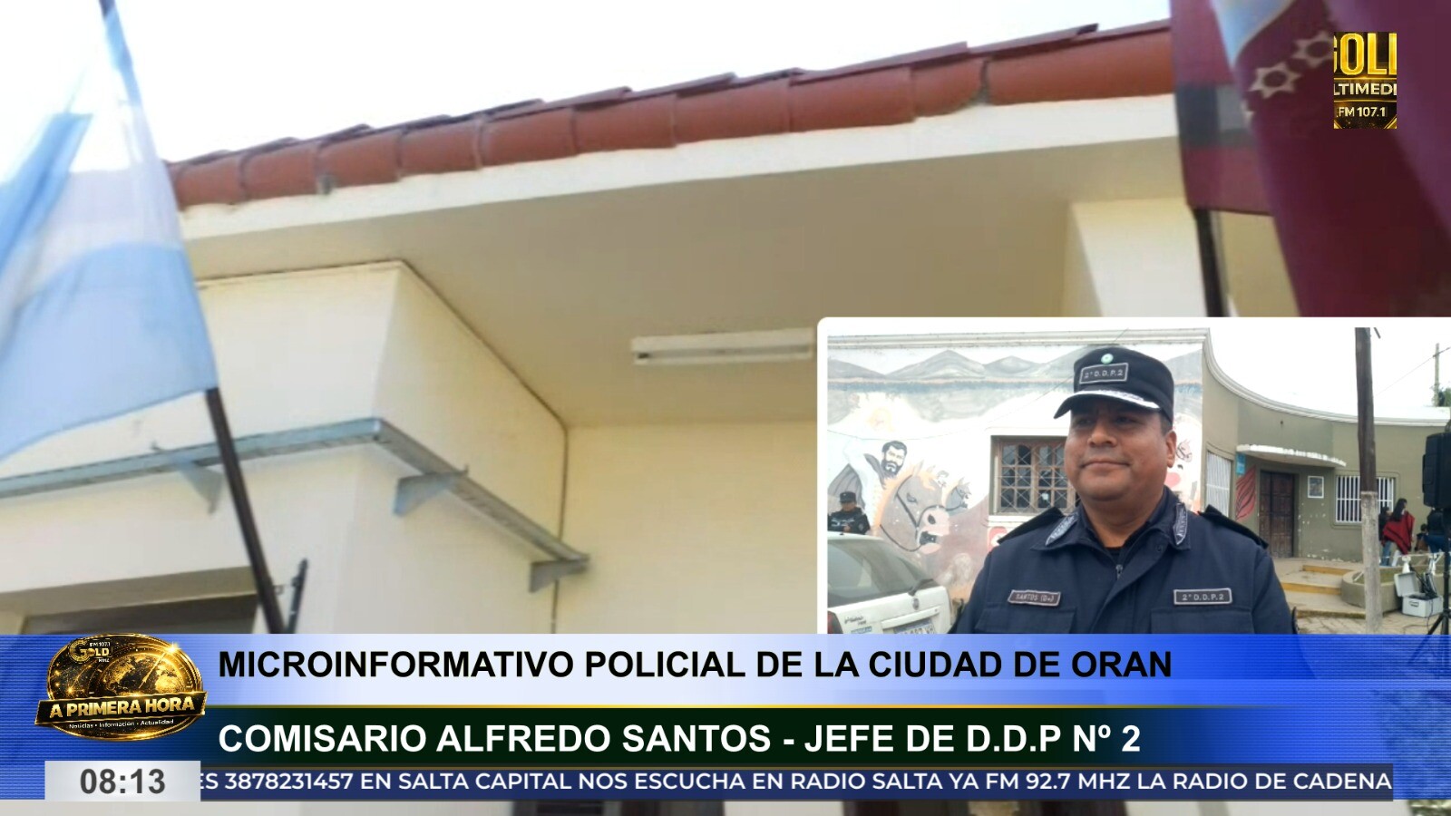 Policía de Salta: el Distrito de Prevención N.º 2 destacó los principales procedimientos realizados durante el fin de semana en Orán