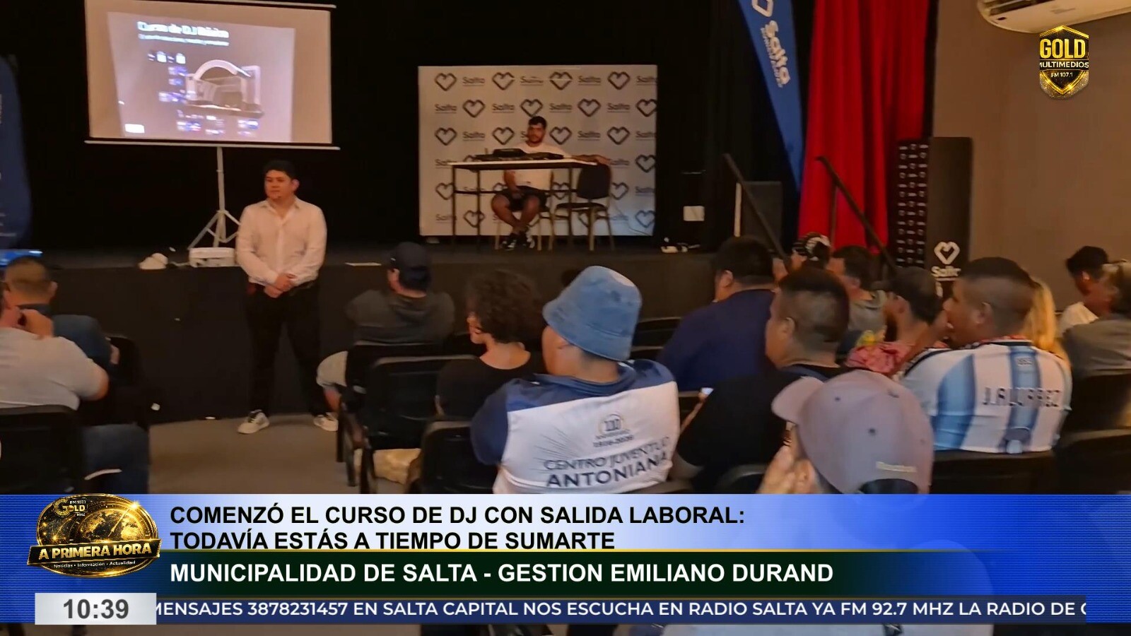 Comenzó el curso gratuito de DJ con salida laboral en Salta y aún hay cupos disponibles