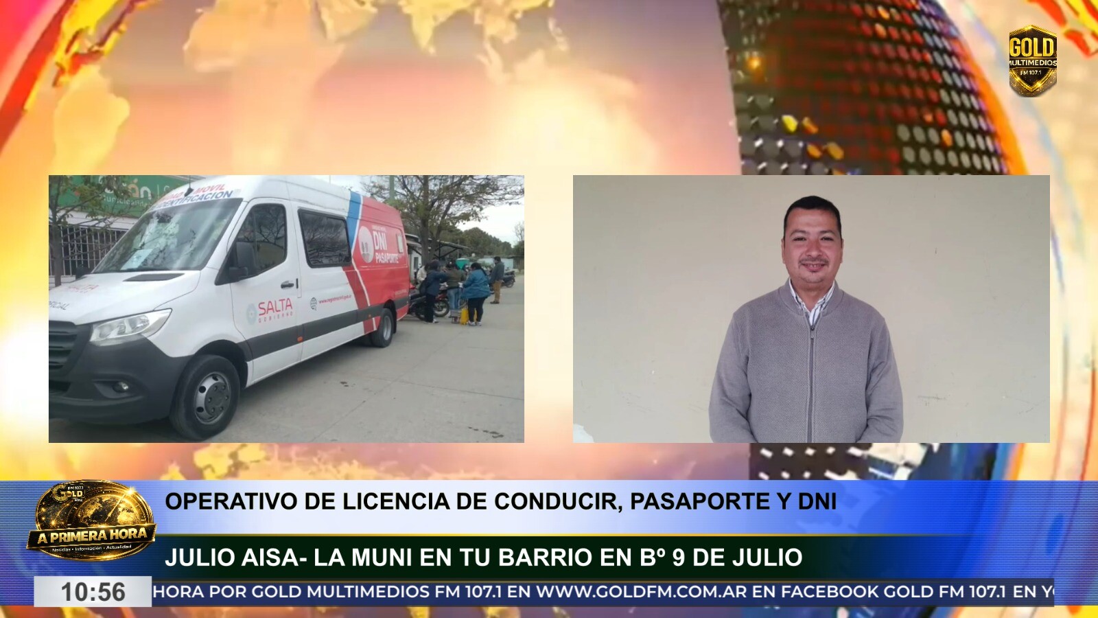Hoy continúa el operativo de DNI y Licencia de Conducir en barrio 9 de Julio