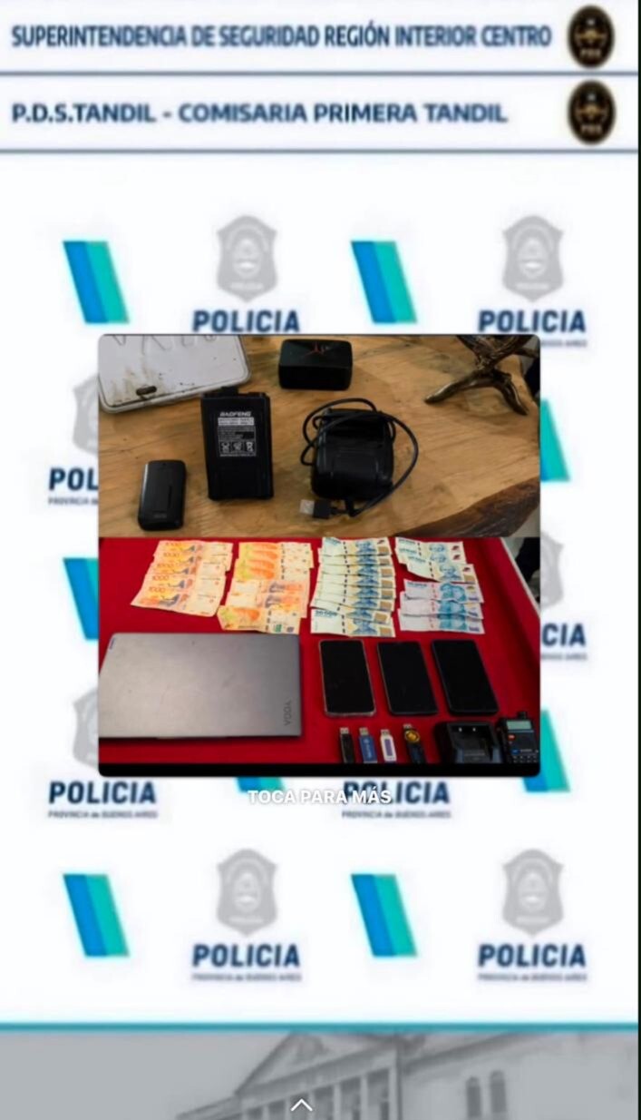 Dos allanamientos por un hurto con inhibidor: secuestraron dinero y dispositivos electrónicos