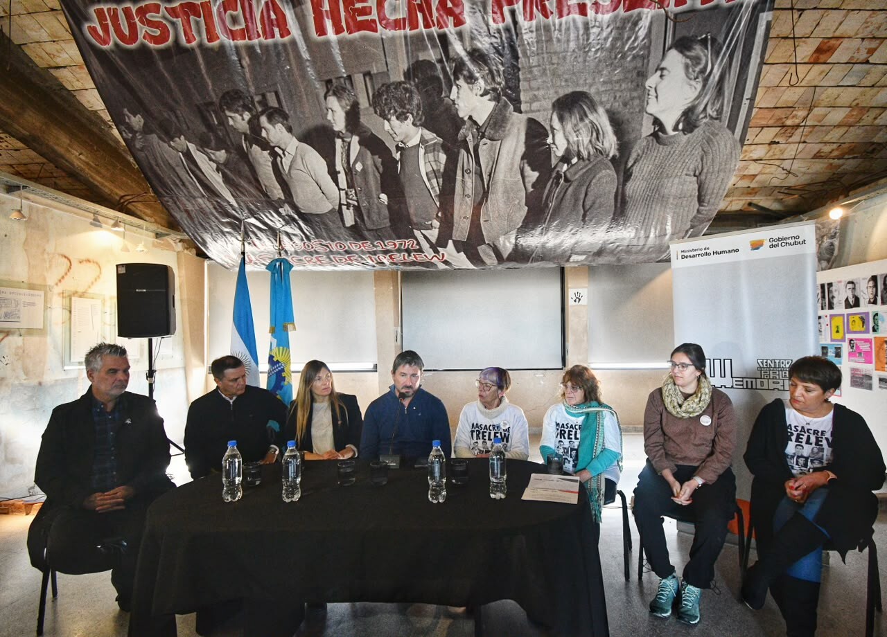 Merino participó de la presentación del programa por la Semana de la Memoria por la Masacre de Trelew Merino participó de la presentación del programa por la Semana de la Memoria por la Masacre de Trelew