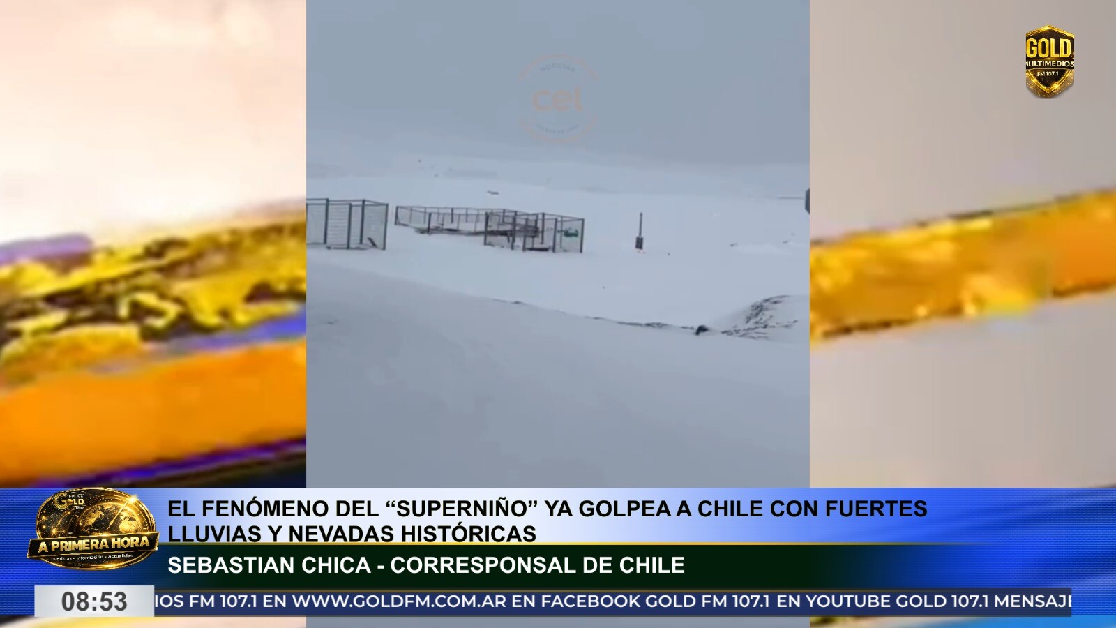 El fenómeno del “Súper Niño” ya golpea a Chile con fuertes lluvias, inundaciones y aluviones