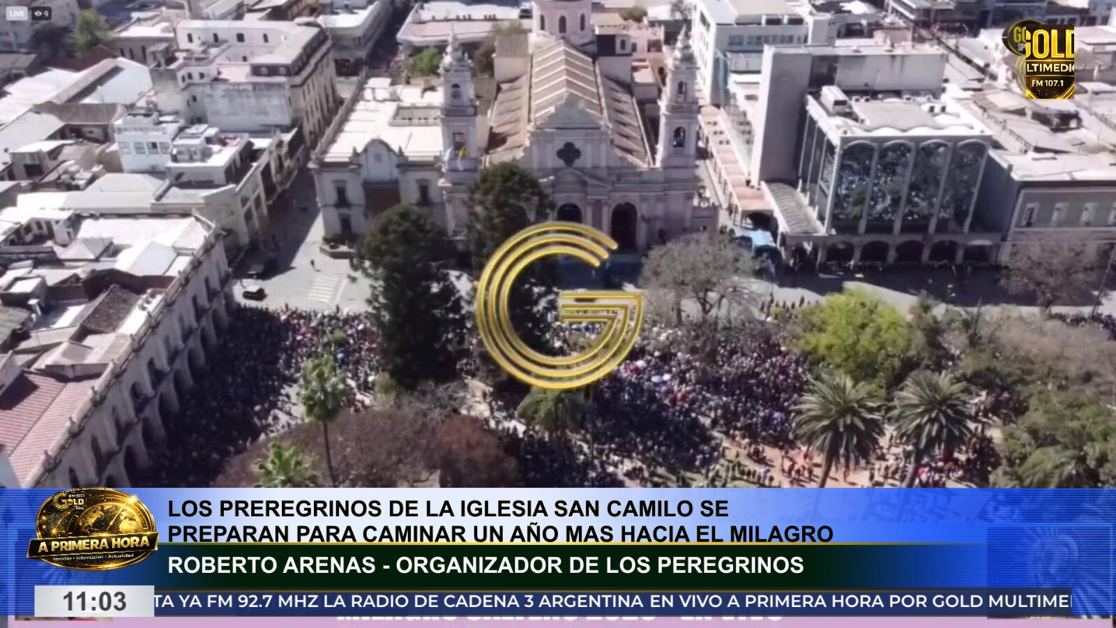 Peregrinos de San Camilo, un año más rumbo al Milagro