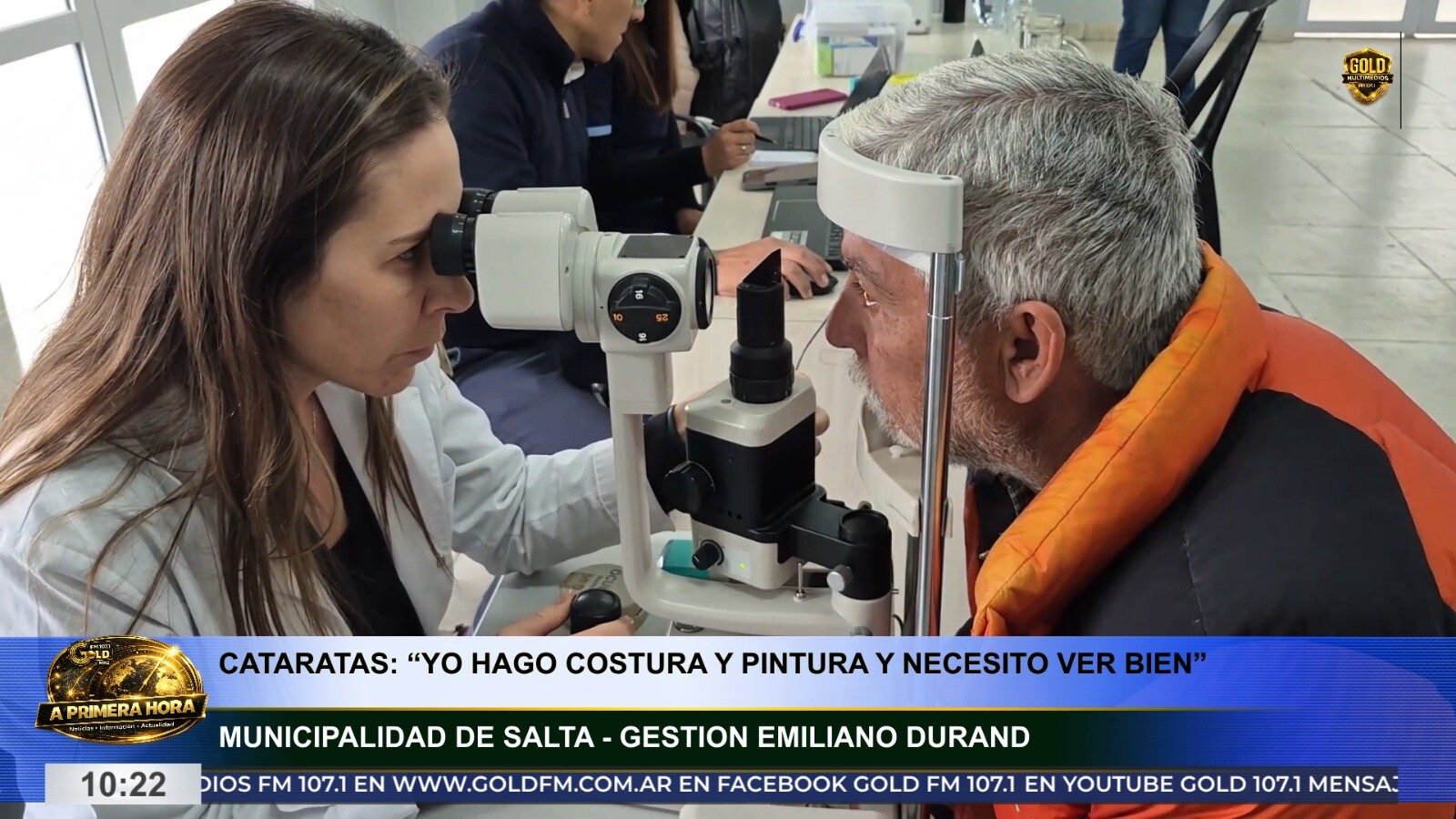 Cataratas: “Yo hago costura y pintura, y necesito ver bien”