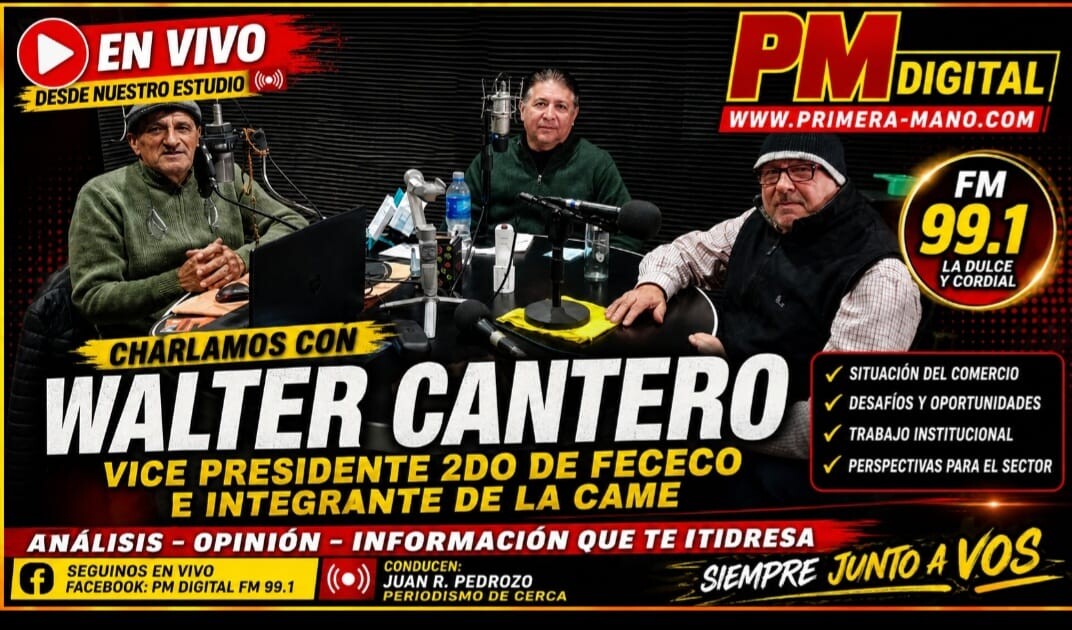 Walter Cantero «Esta Crisis Que Vive El Comercio Nunca Se Vio»