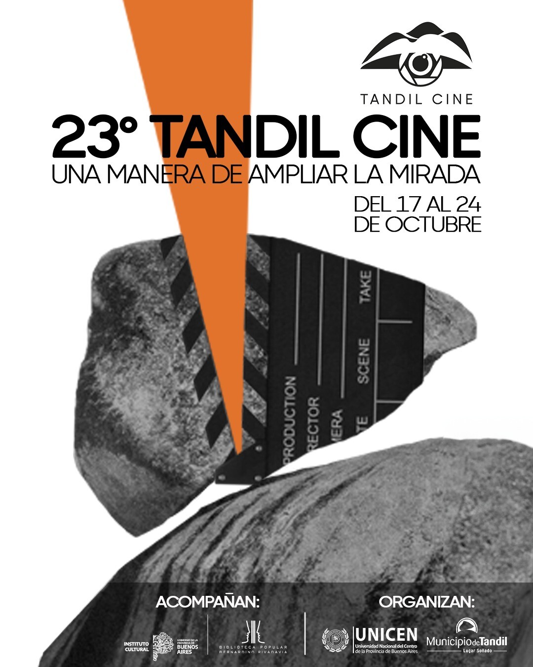El 23° Tandil Cine cerró su convocatoria con un récord de 917 producciones inscriptas