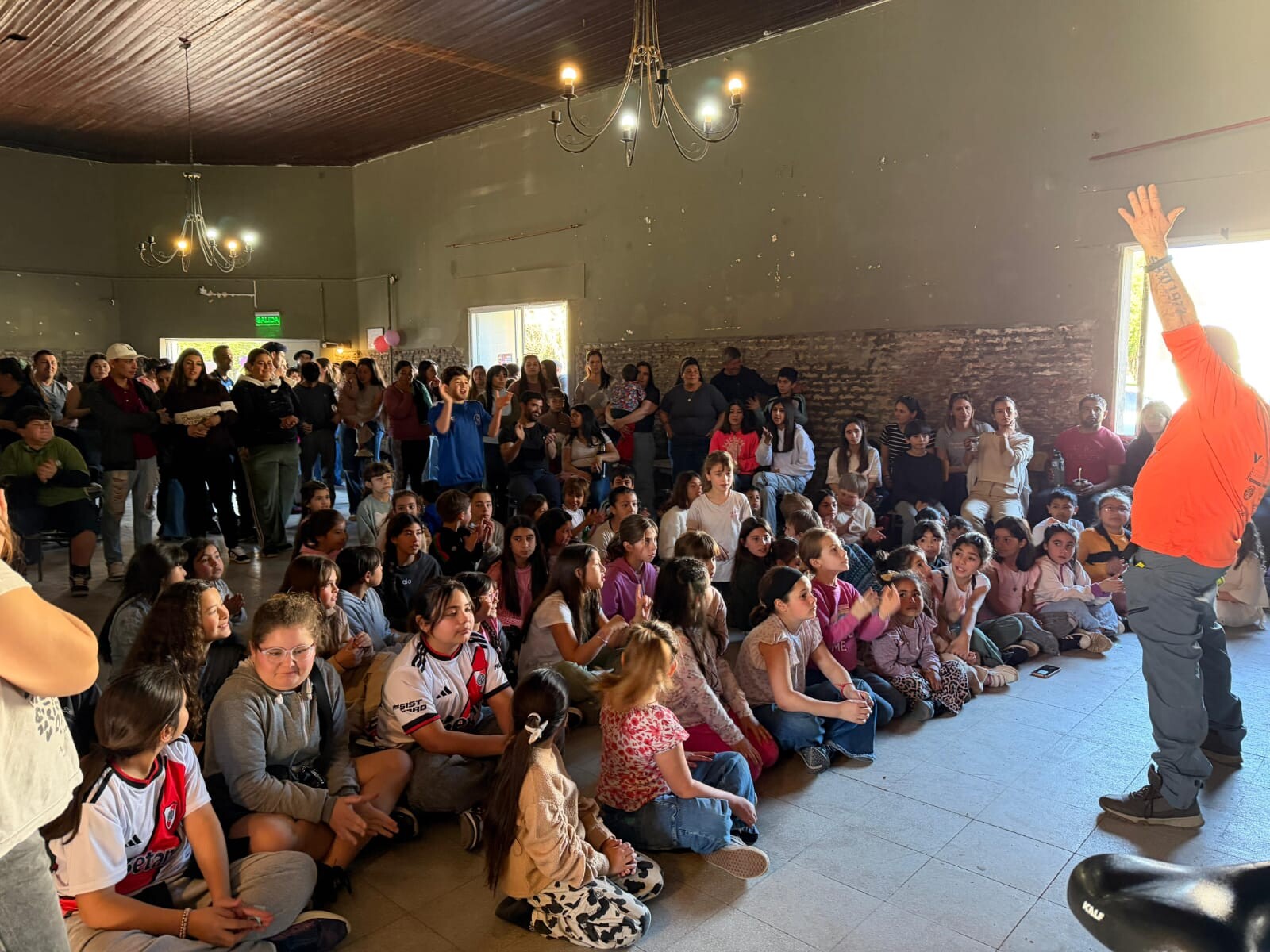 Con una gran convocatoria, se realizó el festejo por el Día de las Infancias en María Ignacia Vela