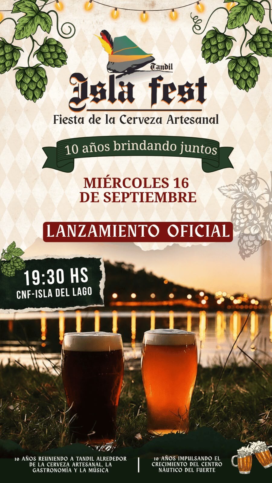 🍺 ESTE MIÉRCOLES SE PRESENTA LA DECIMA EDICIÓN SE ISLA FEST 🍺