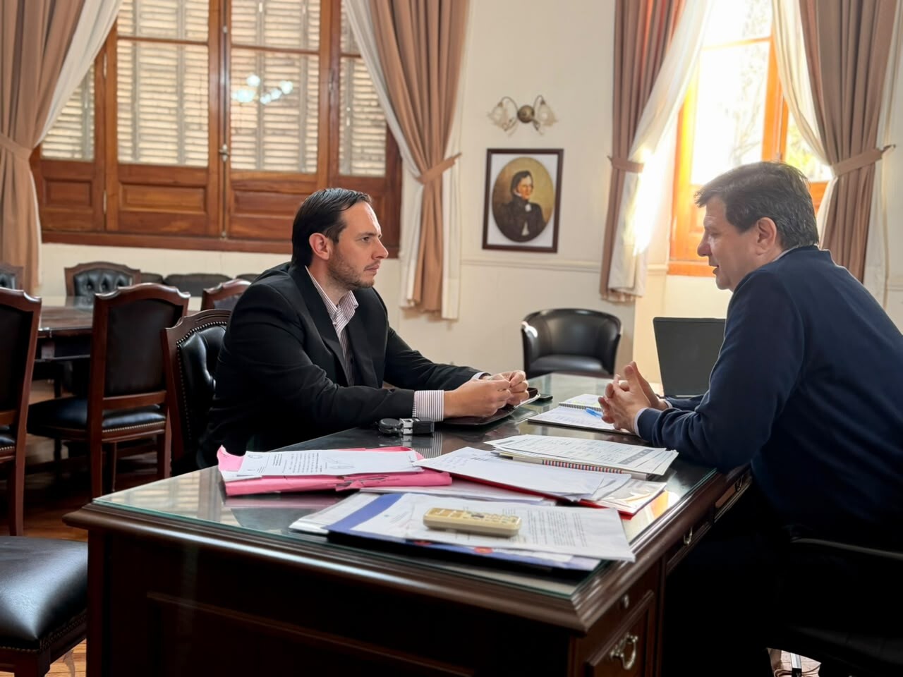 Gestiones En Santa Fe Para Continuar Impulsando Proyectos Para Villa Ocampo