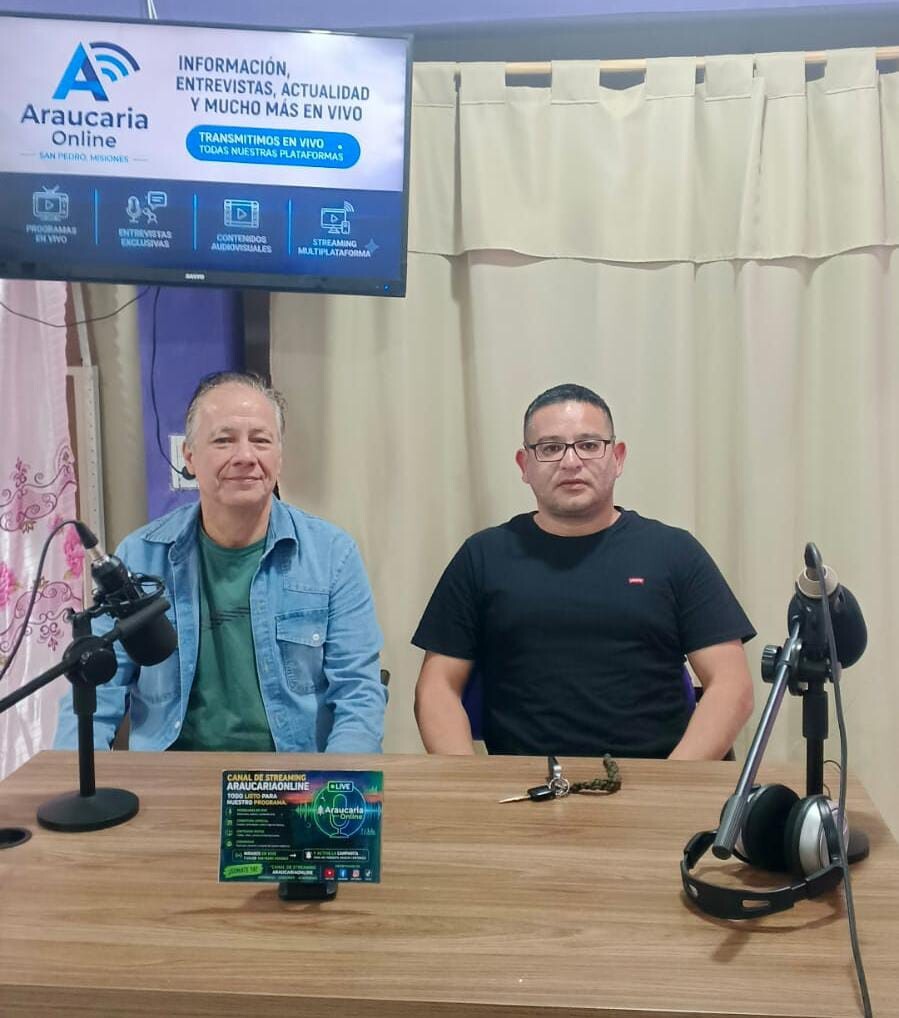 Gastón Mesa visitó Araucaria Online