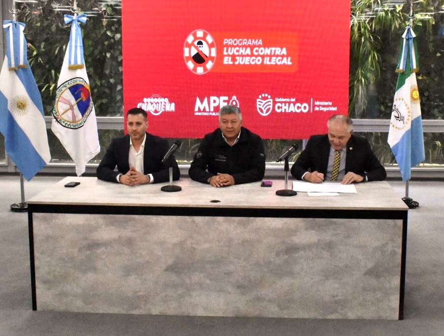 *LOTERÍA CHAQUEÑA, SEGURIDAD Y EL MINISTERIO PÚBLICO FISCAL FORTALECEN LA LUCHA CONTRA EL JUEGO ILEGAL*