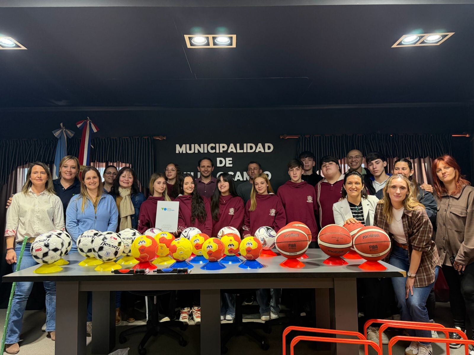 Se Concretó La Entrega De Materiales Del Proyecto Ganador Del Presupuesto Participativo Joven