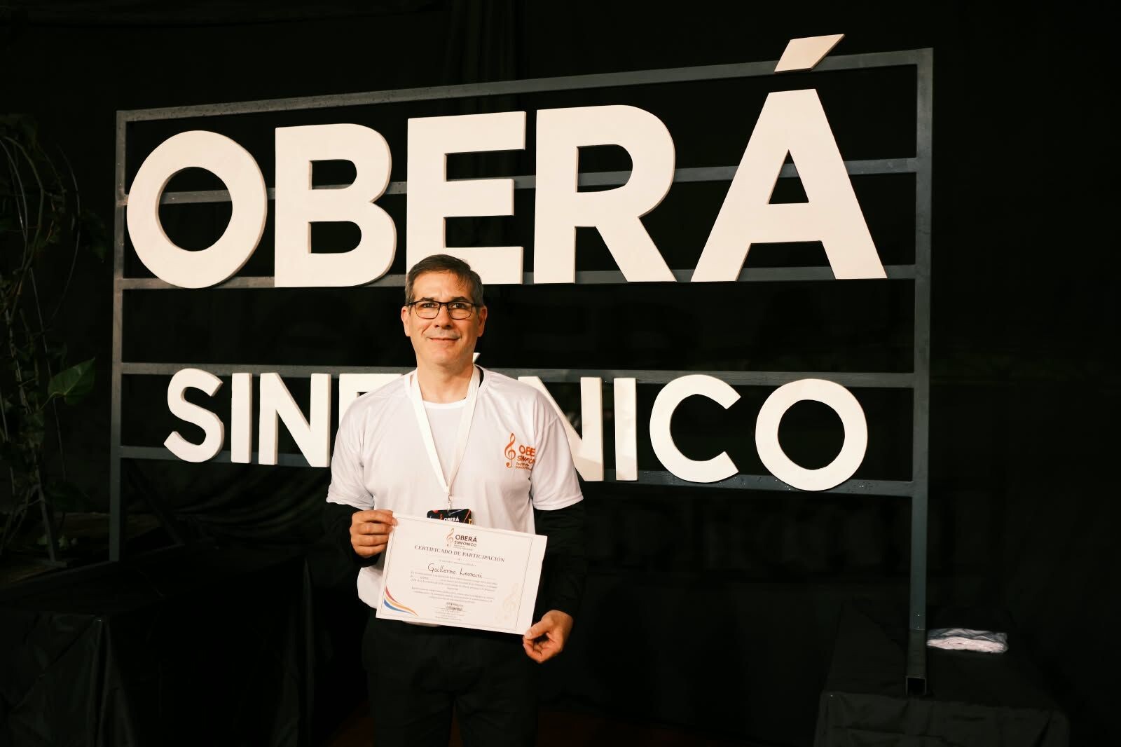 El Director Del Coro Polifónico Municipal Participó Del Festival Oberá Sinfónico En Misiones