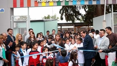 Sadir inauguró nuevas instalaciones en la Escuela Ricardo Güiraldes de Real de Los Toros